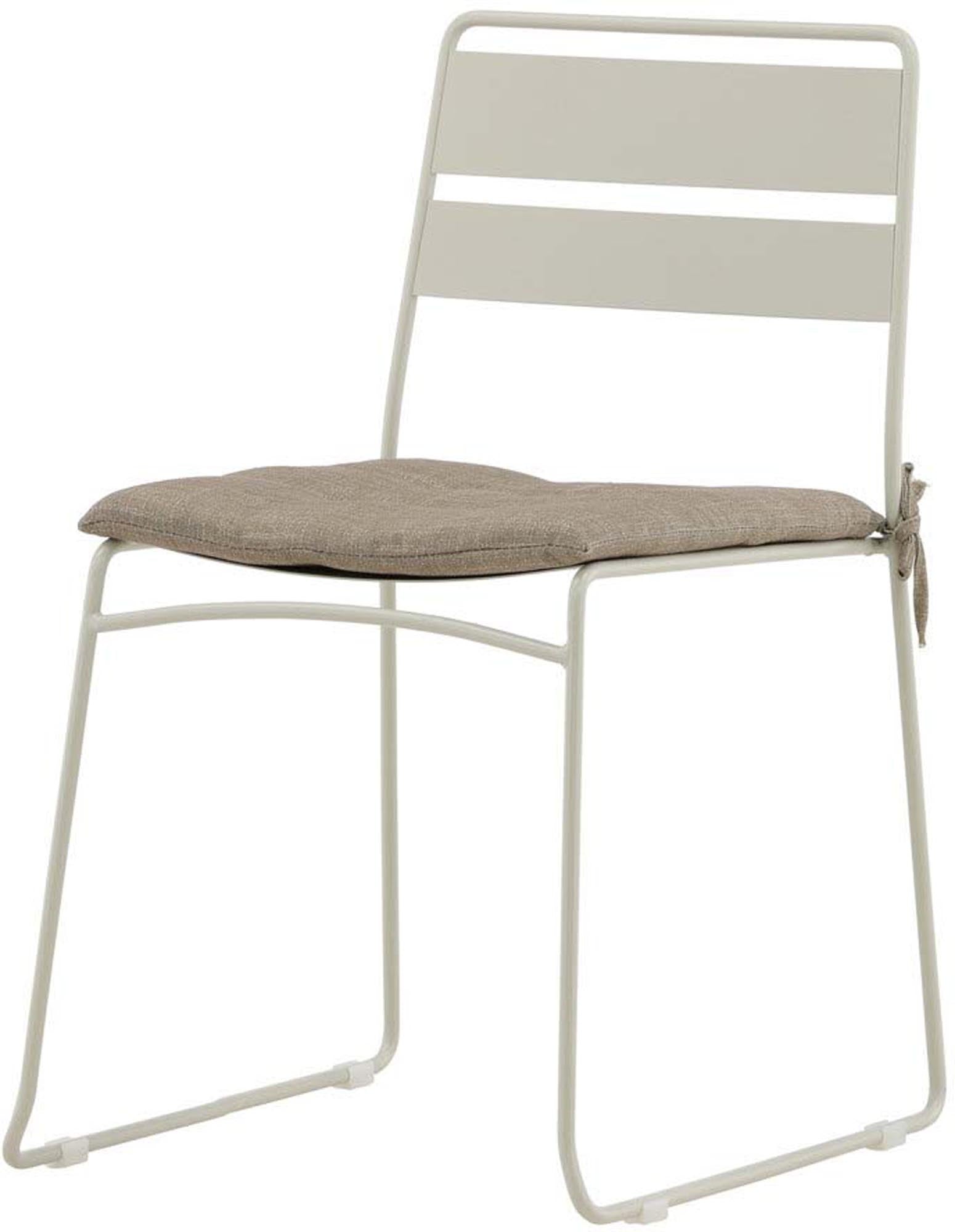 Lina Kissen in Beige präsentiert im Onlineshop von KAQTU Design AG. Sitzkissen ist von Venture Home