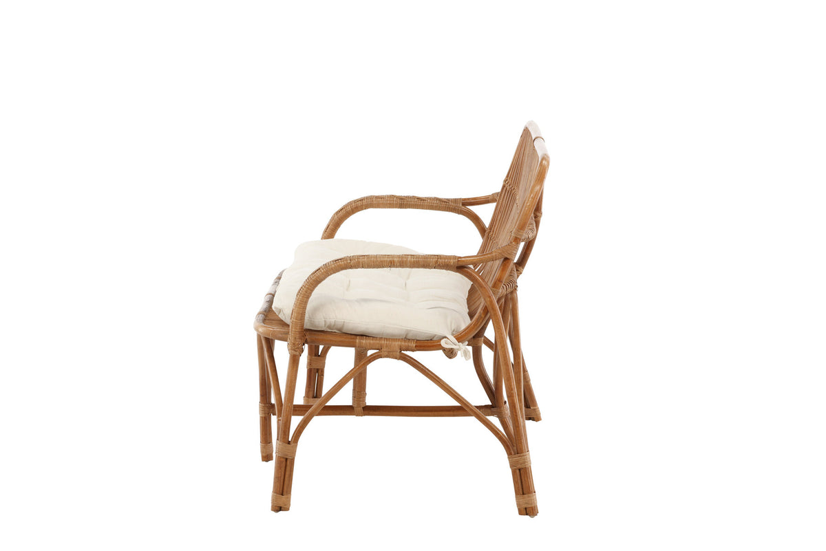 Nella Sofa in Natur präsentiert im Onlineshop von KAQTU Design AG. Gartenbank ist von Venture Home