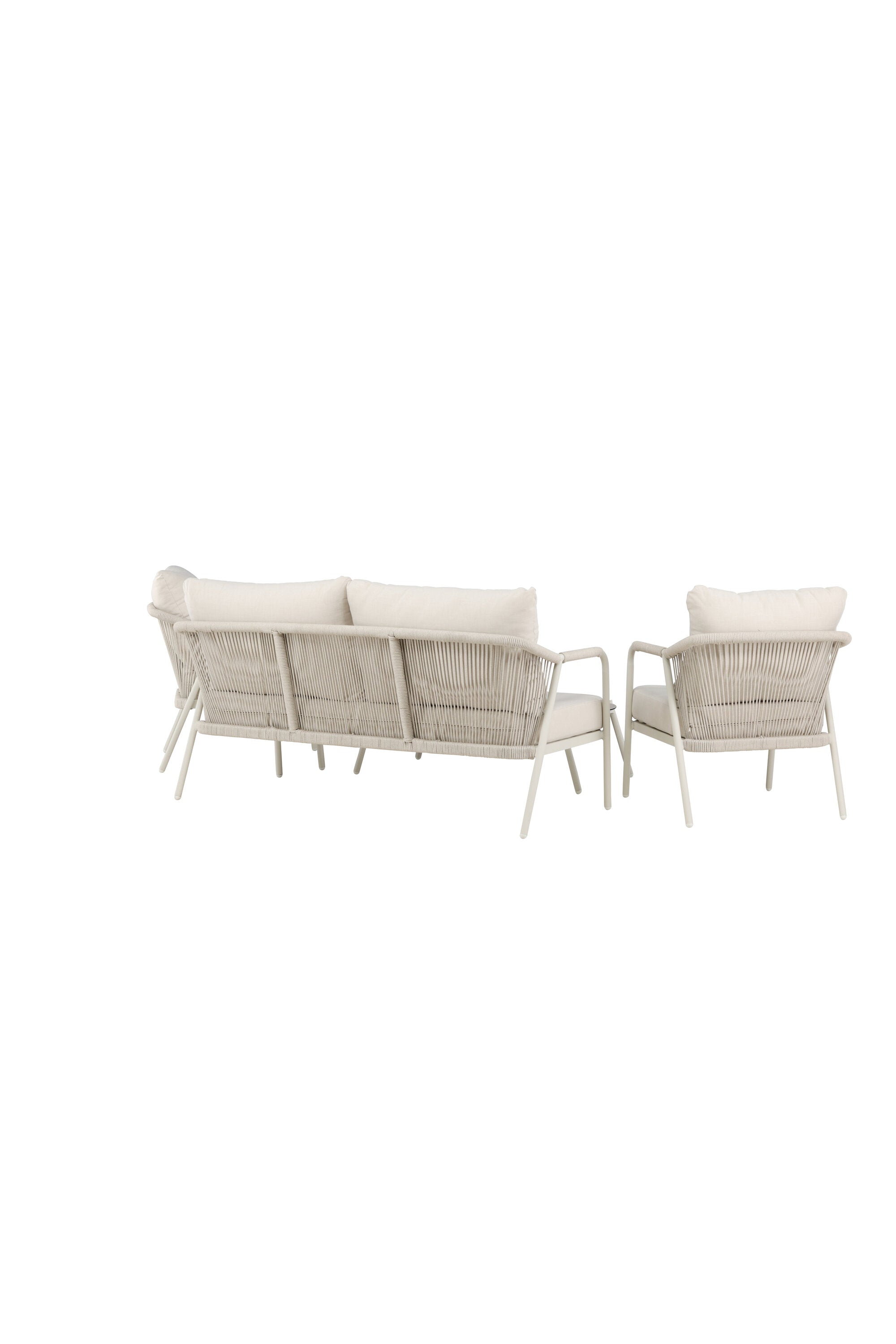 Das Sicily Lounge-Set von Venture Home kombiniert modernes Design mit Komfort, ideal für stilvolle Außenbereiche.