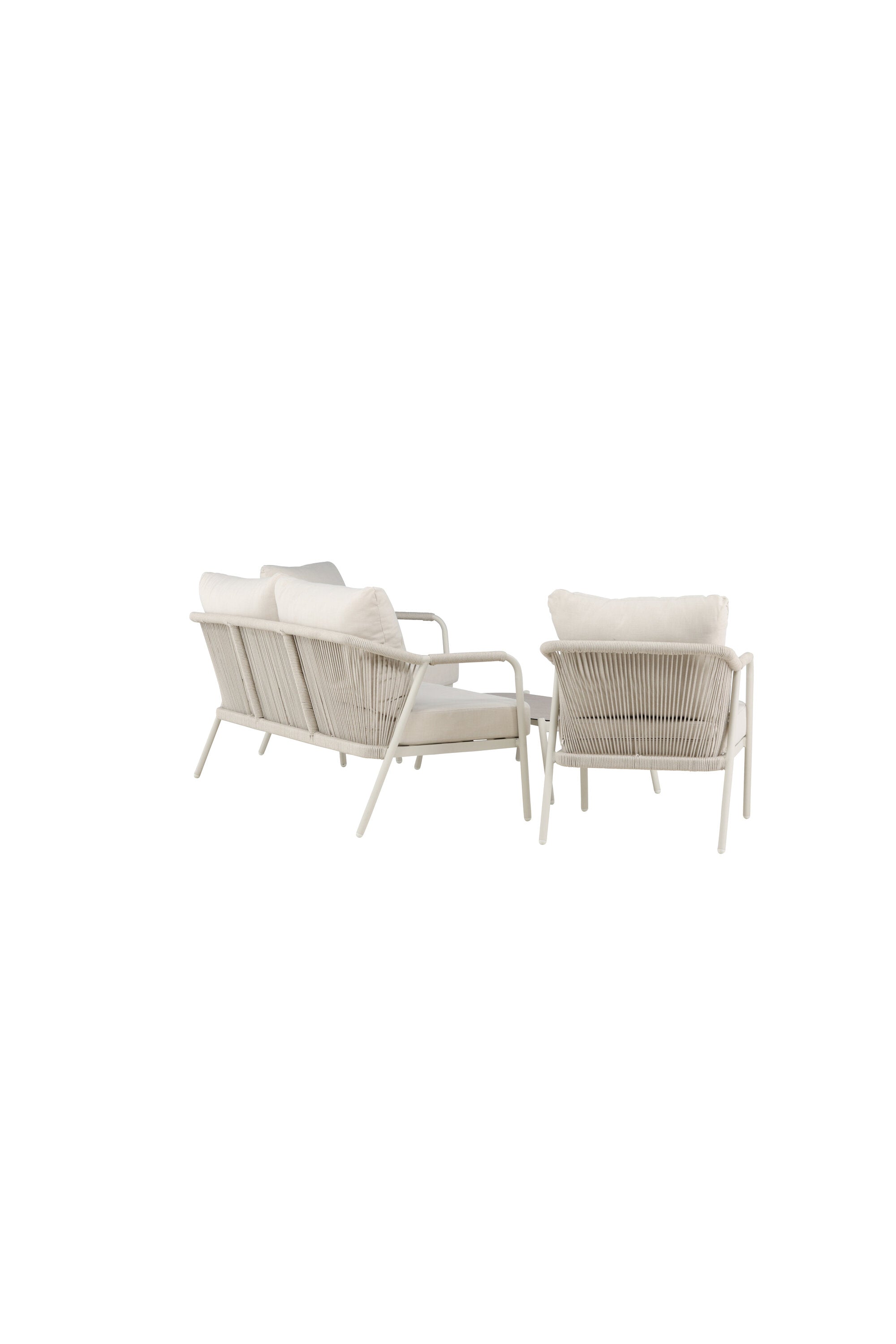 Das Sicily Lounge-Set von Venture Home bietet elegantes Design und Komfort, perfekt für moderne Außenbereiche.