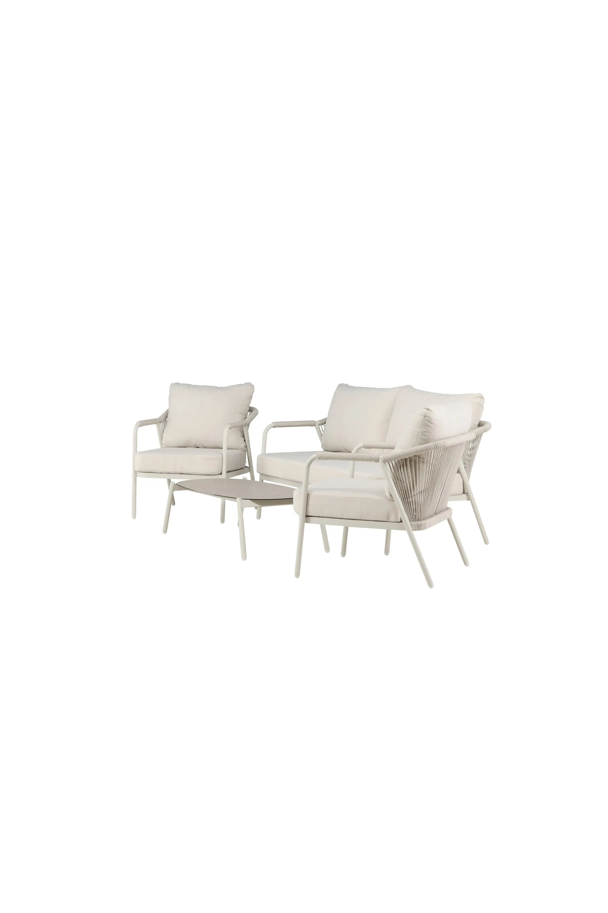 Das Sicily Lounge-Set von Venture Home kombiniert elegantes Design mit Komfort, ideal für Terrasse und Garten.
