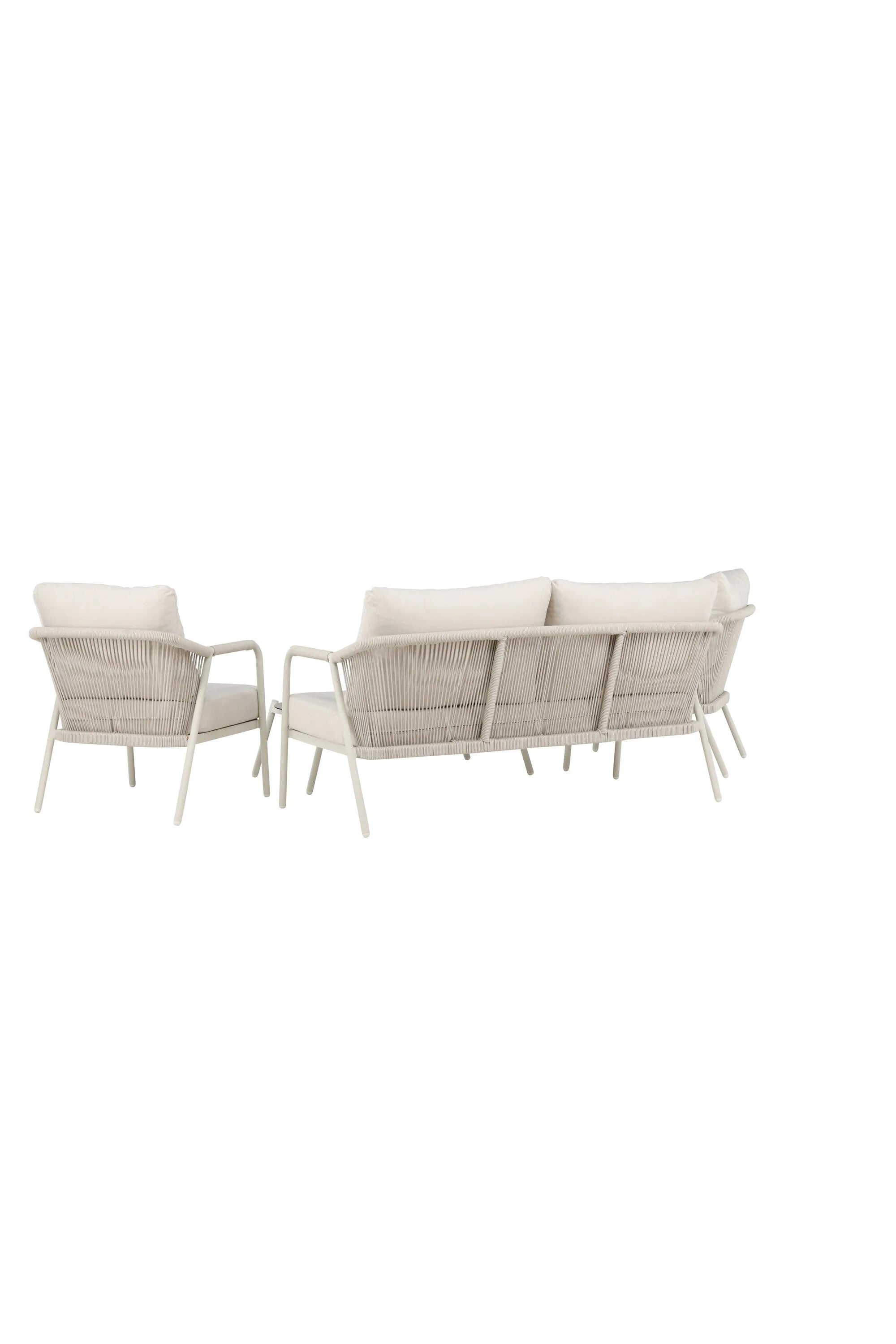 Das Sicily Lounge-Set von Venture Home kombiniert modernes Design mit Komfort, ideal für elegante Außenbereiche.