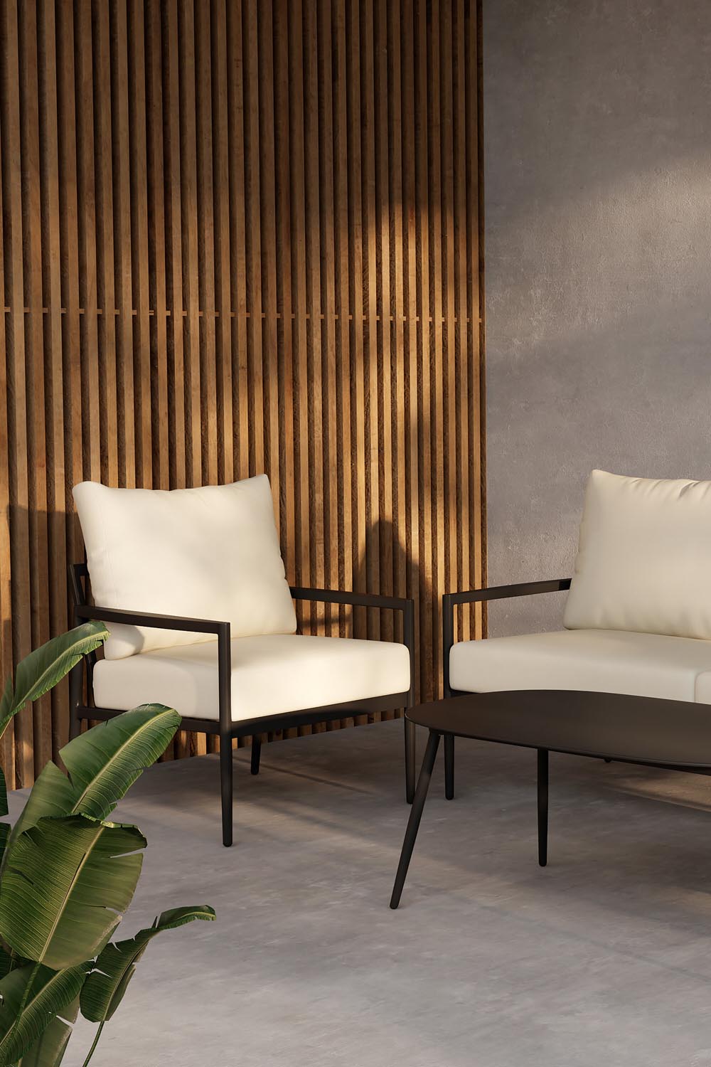 Taromina Lounge Set in  präsentiert im Onlineshop von KAQTU Design AG. Loungeset ist von Venture Home