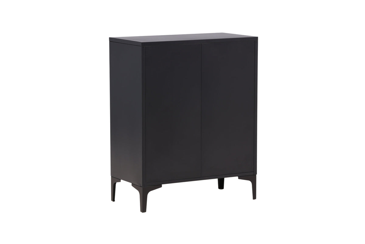 Piring Drawer in Schwarz präsentiert im Onlineshop von KAQTU Design AG. Nachttisch ist von Venture Home