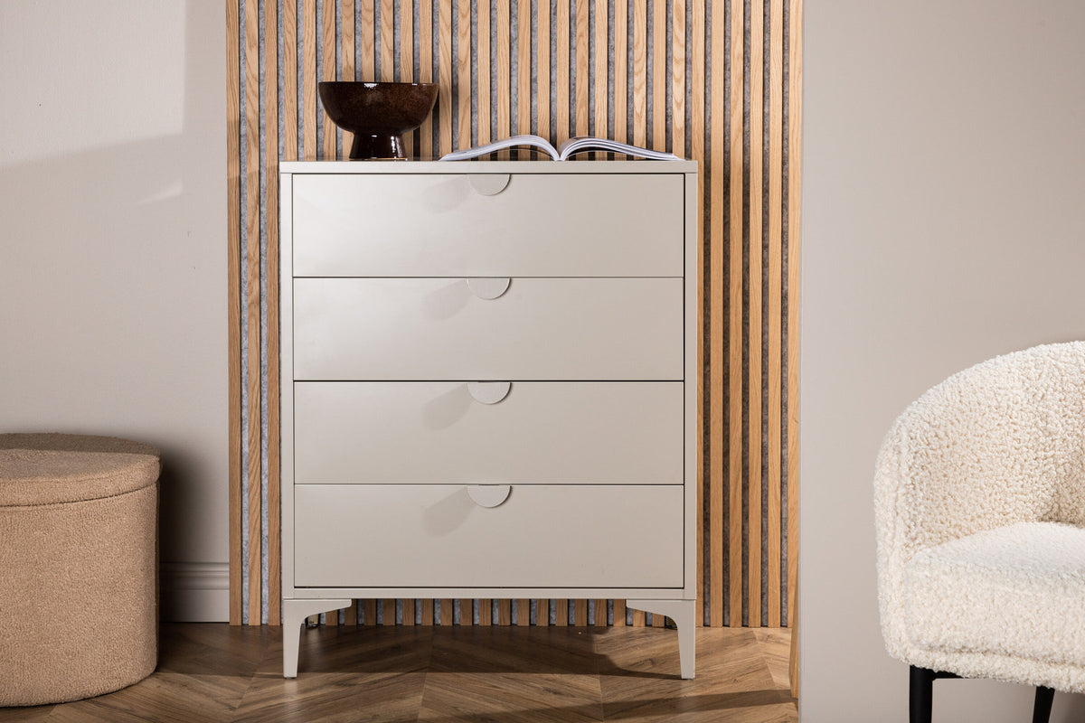Piring Drawer in Beige präsentiert im Onlineshop von KAQTU Design AG. Nachttisch ist von Venture Home