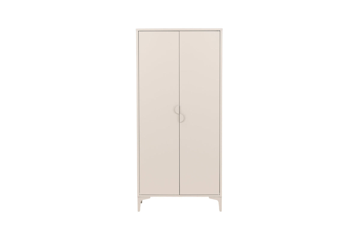 Piring Wardrobe in Beige präsentiert im Onlineshop von KAQTU Design AG. Drehtürenschrank ist von Venture Home