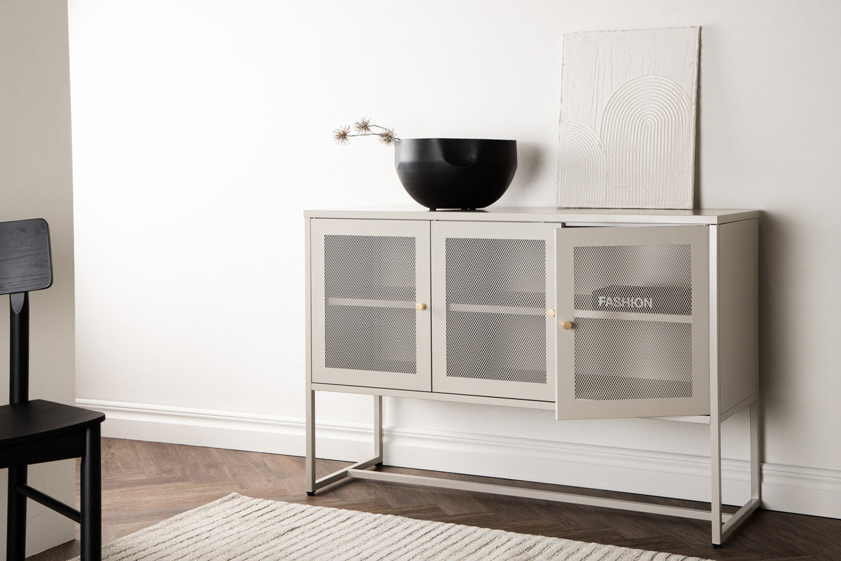Malla Cabinet in Beige präsentiert im Onlineshop von KAQTU Design AG. Cabinet ist von Venture Home