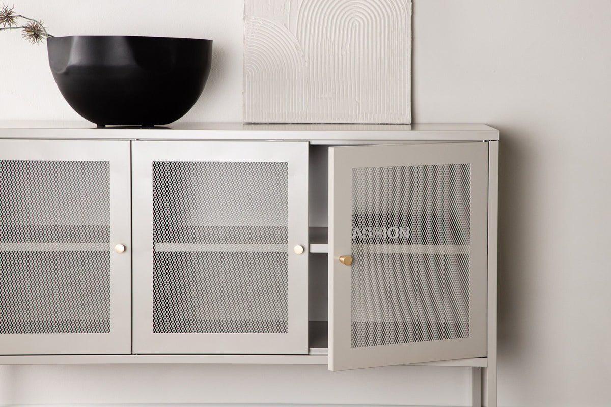 Malla Cabinet in Beige präsentiert im Onlineshop von KAQTU Design AG. Cabinet ist von Venture Home