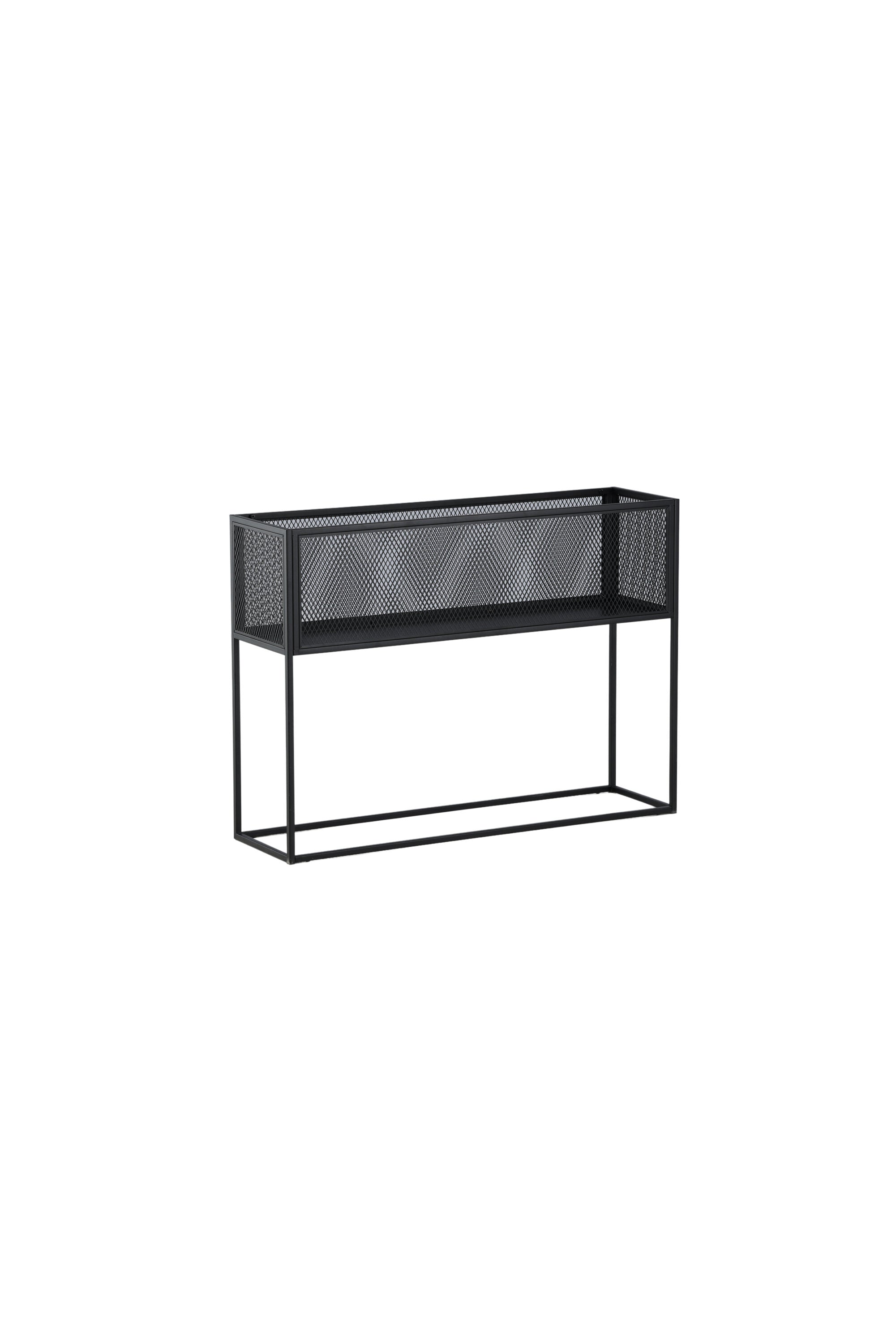 Netz Regal in Schwarz präsentiert im Onlineshop von KAQTU Design AG. Standregal ist von Venture Home