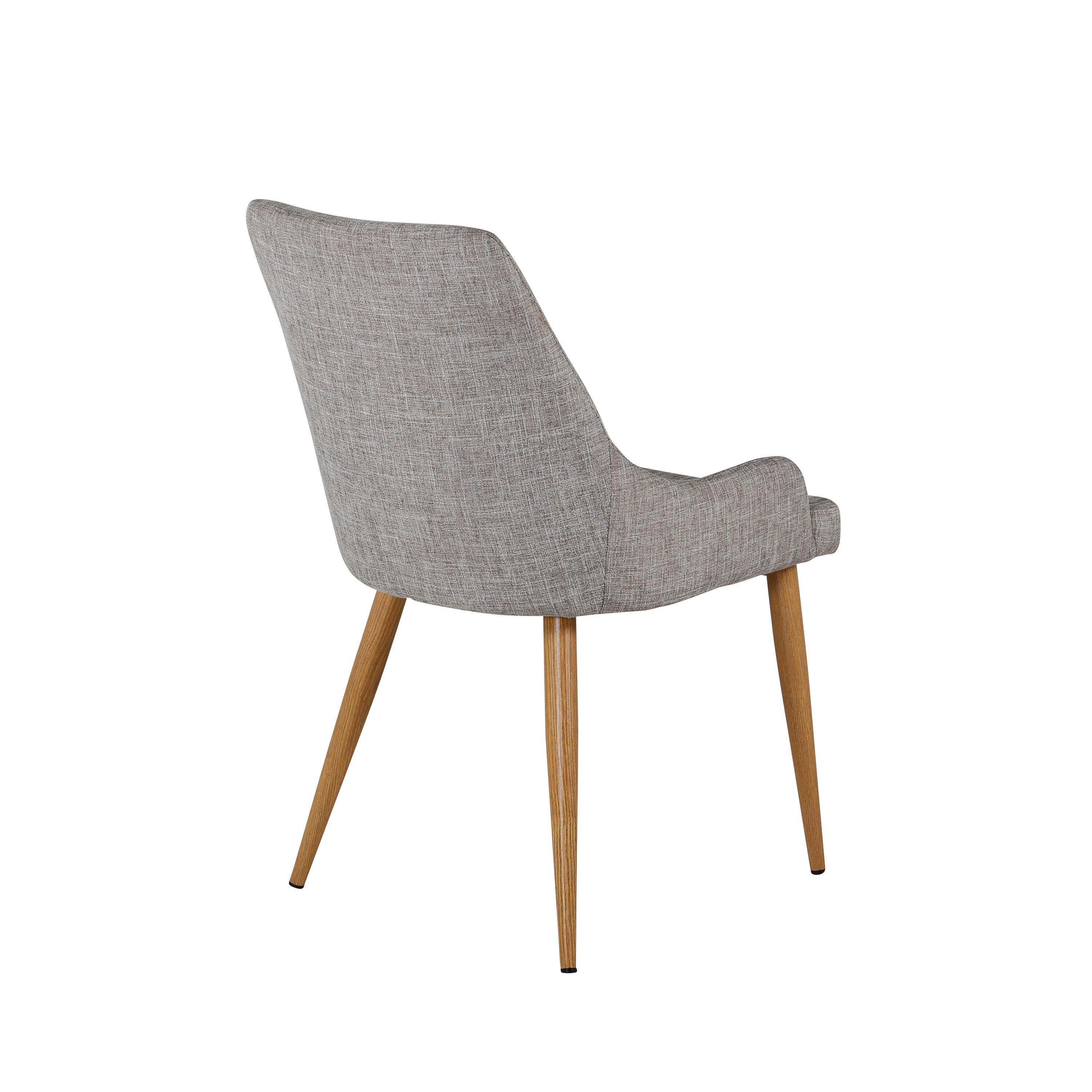 Plaza Stuhl in Grau / Natur präsentiert im Onlineshop von KAQTU Design AG. Stuhl ist von Venture Home