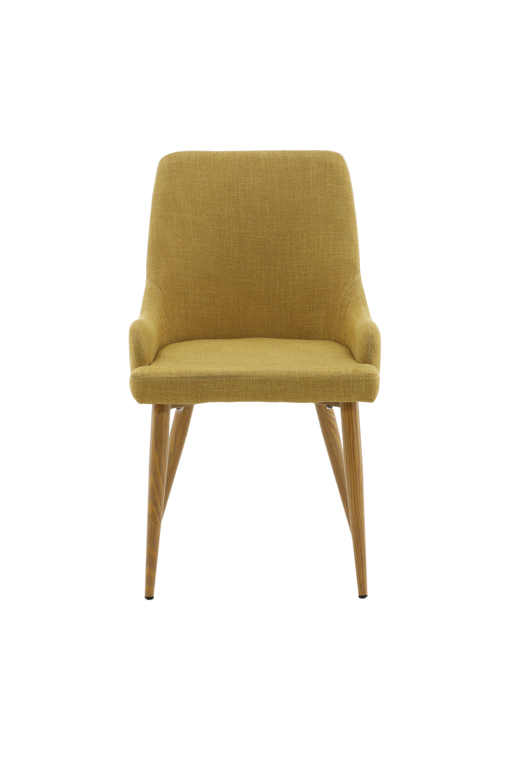 Plaza Stuhl in Senf / Natur präsentiert im Onlineshop von KAQTU Design AG. Stuhl ist von Venture Home