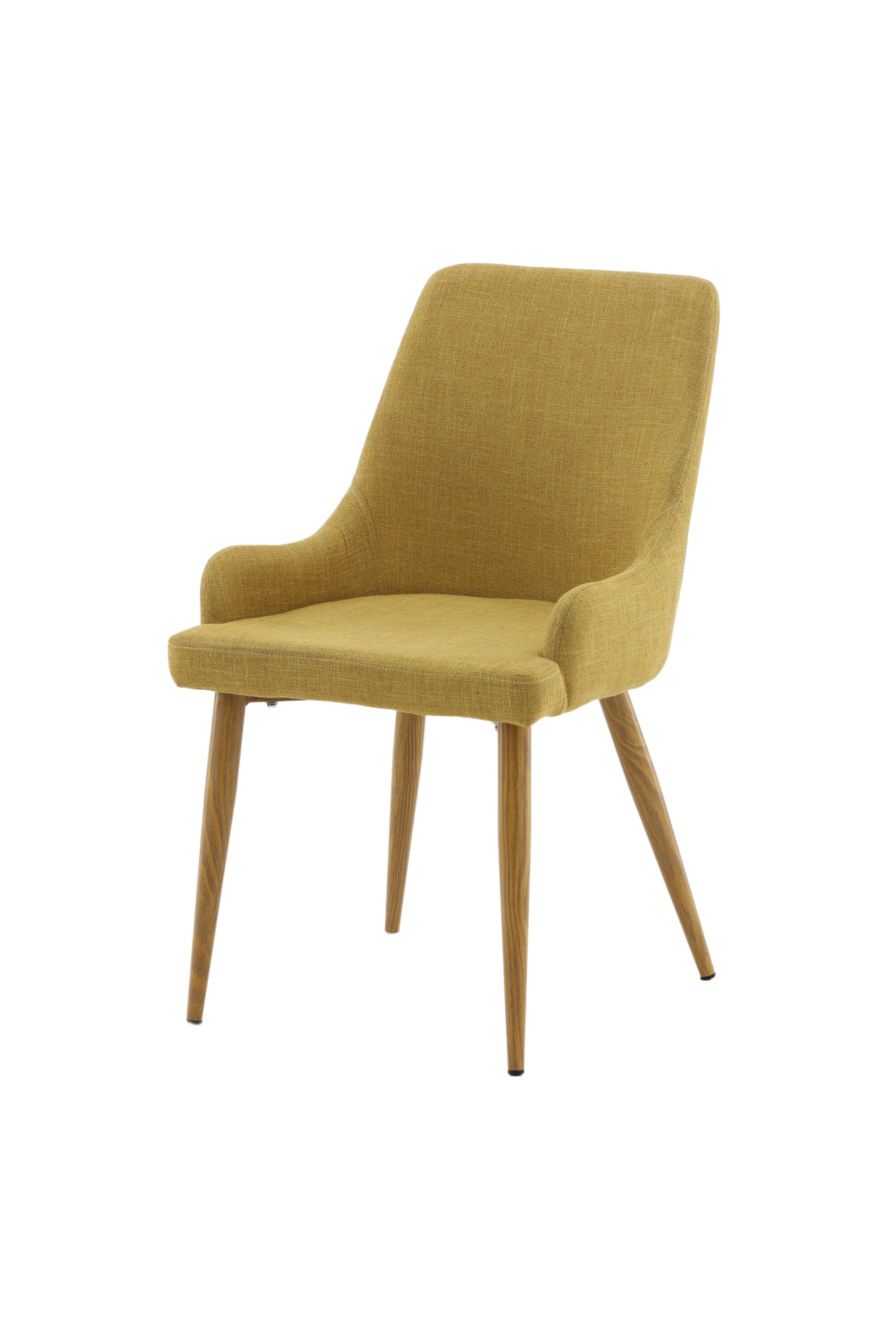 Plaza Stuhl in Senf / Natur präsentiert im Onlineshop von KAQTU Design AG. Stuhl ist von Venture Home