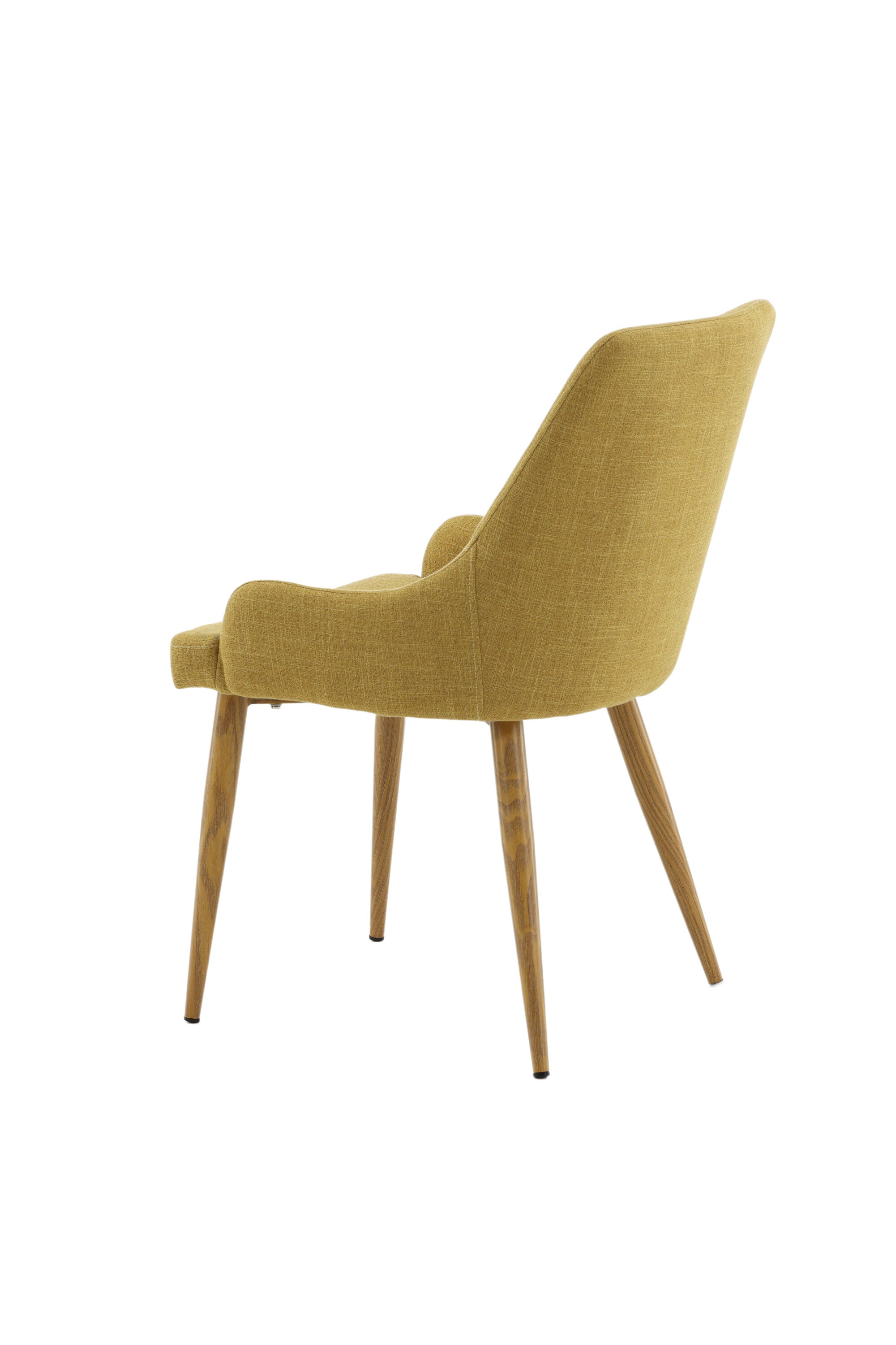 Plaza Stuhl in Senf / Natur präsentiert im Onlineshop von KAQTU Design AG. Stuhl ist von Venture Home