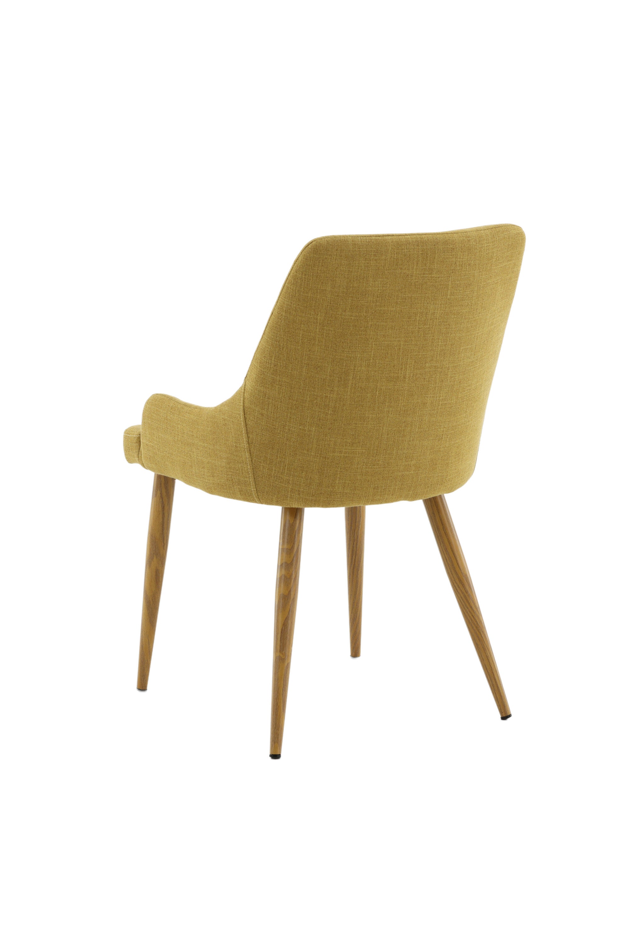 Plaza Stuhl in Senf / Natur präsentiert im Onlineshop von KAQTU Design AG. Stuhl ist von Venture Home