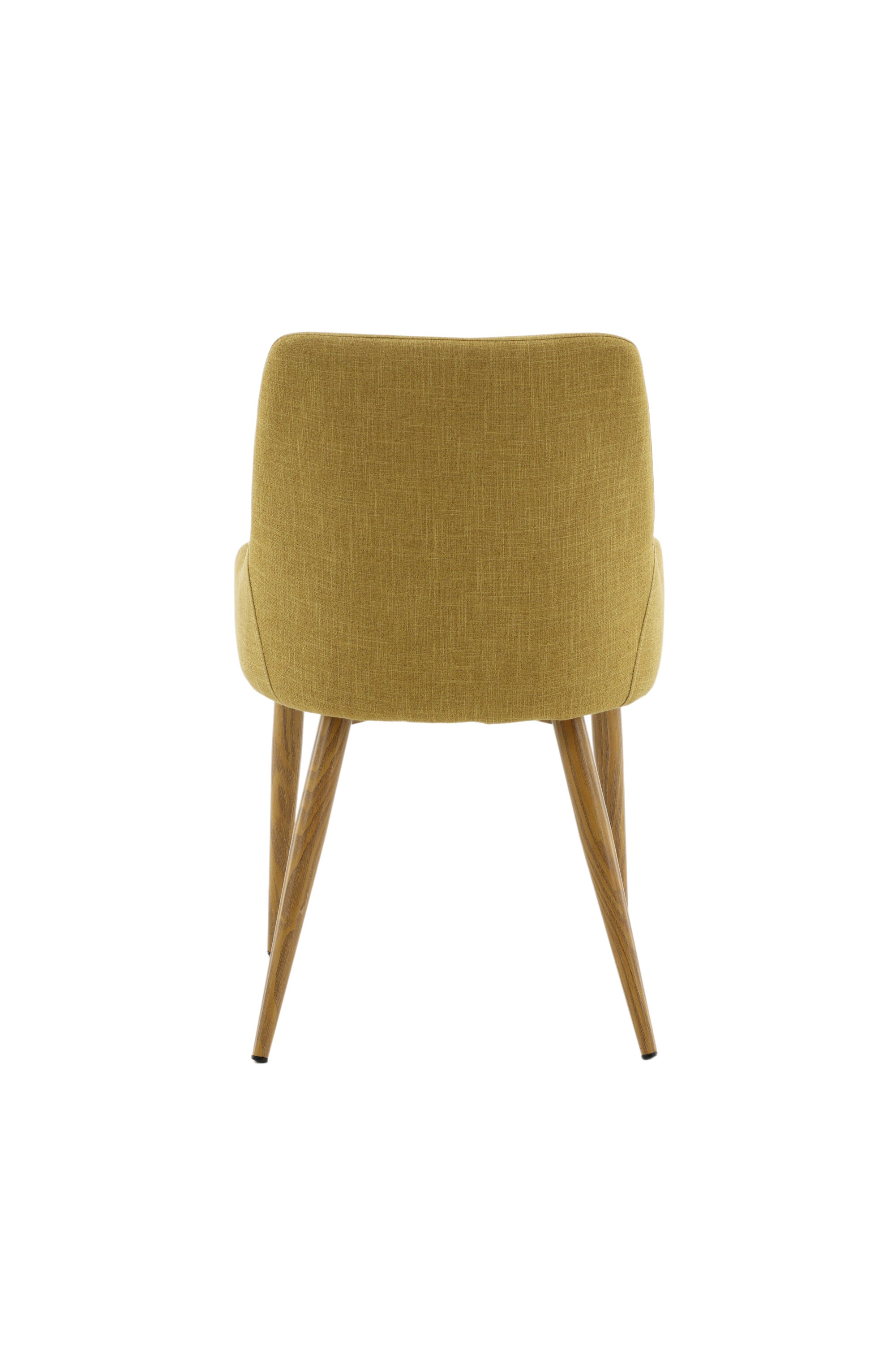 Plaza Stuhl in Senf / Natur präsentiert im Onlineshop von KAQTU Design AG. Stuhl ist von Venture Home