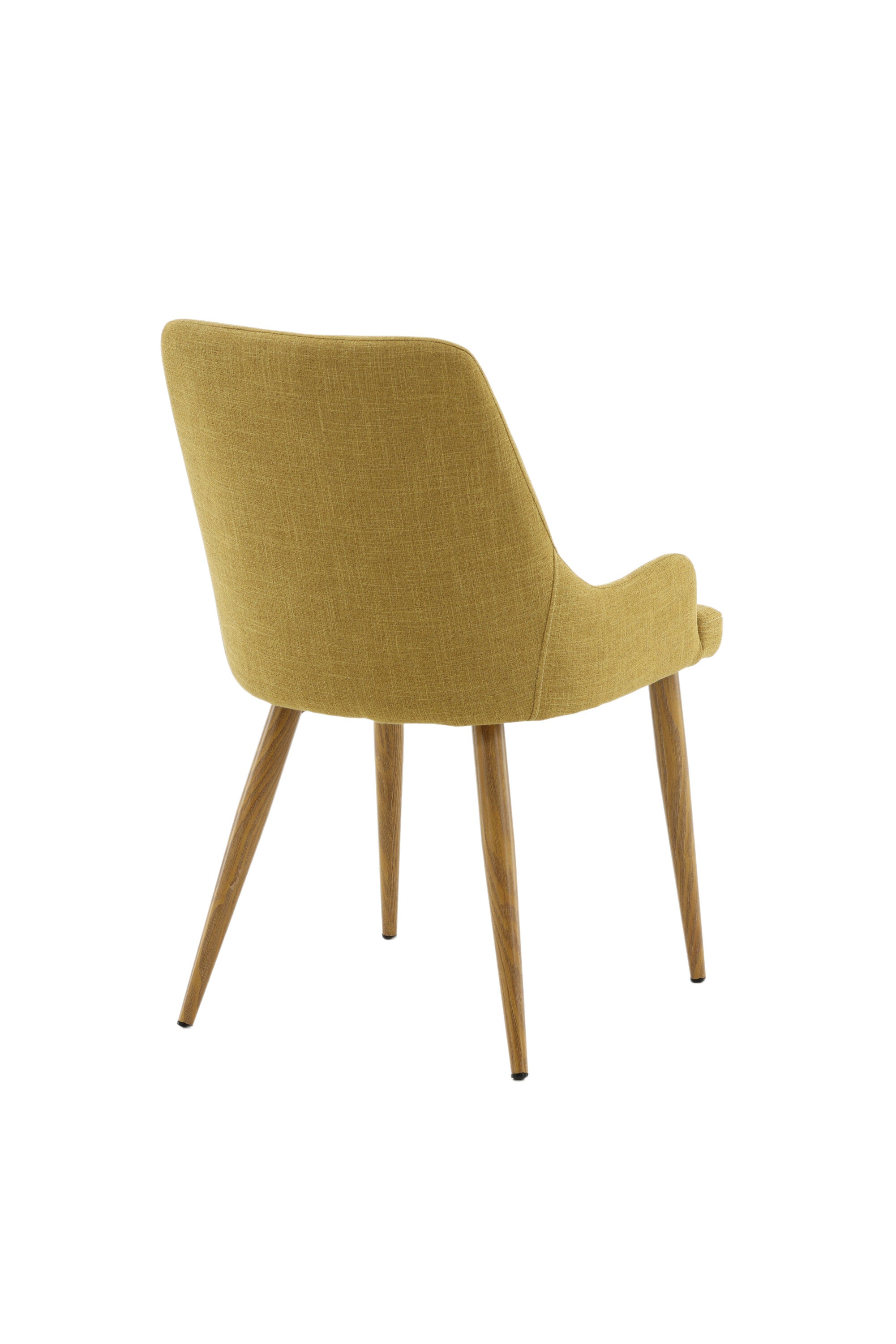 Plaza Stuhl in Senf / Natur präsentiert im Onlineshop von KAQTU Design AG. Stuhl ist von Venture Home