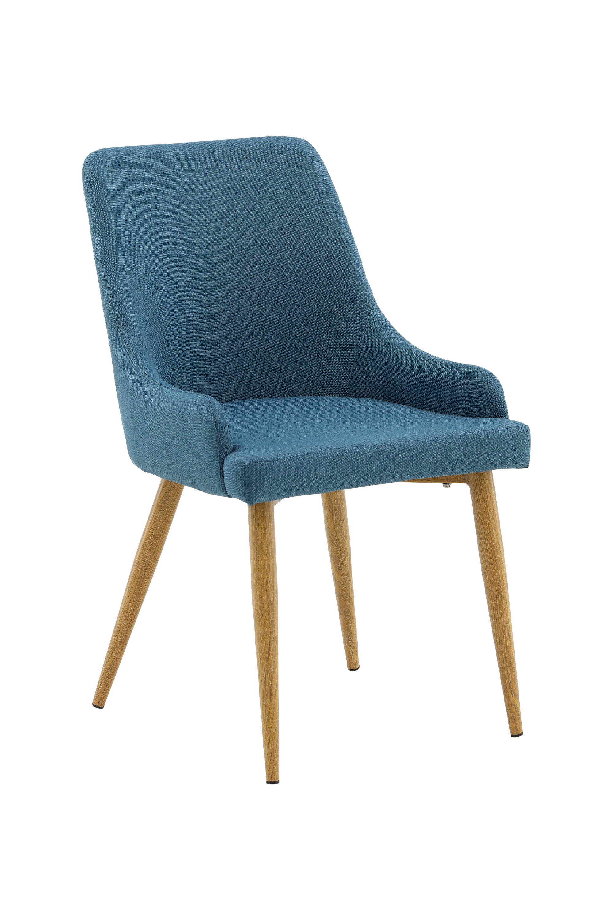 Plaza Stuhl in Blau / Natur präsentiert im Onlineshop von KAQTU Design AG. Stuhl ist von Venture Home