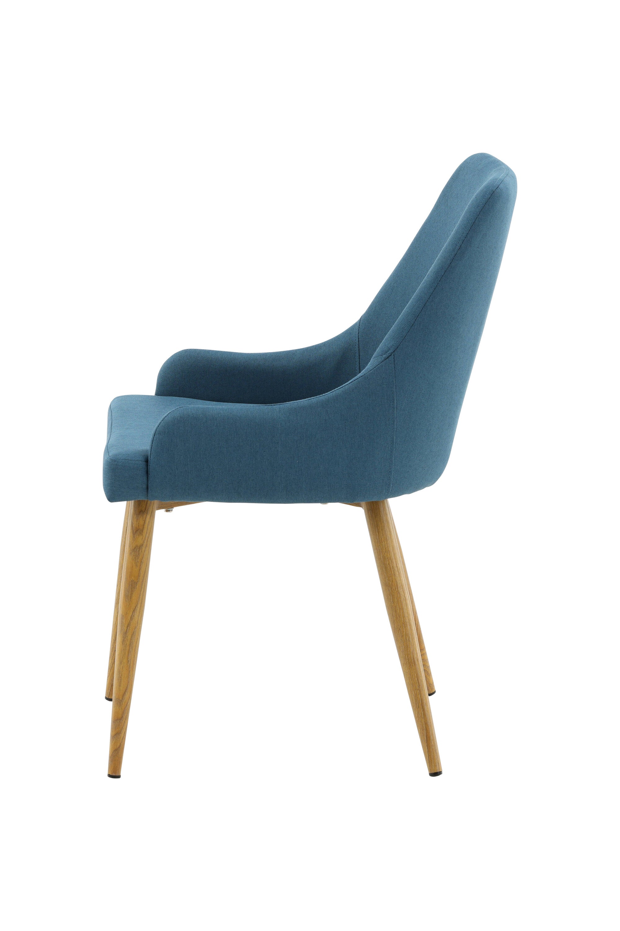 Plaza Stuhl in Blau / Natur präsentiert im Onlineshop von KAQTU Design AG. Stuhl ist von Venture Home
