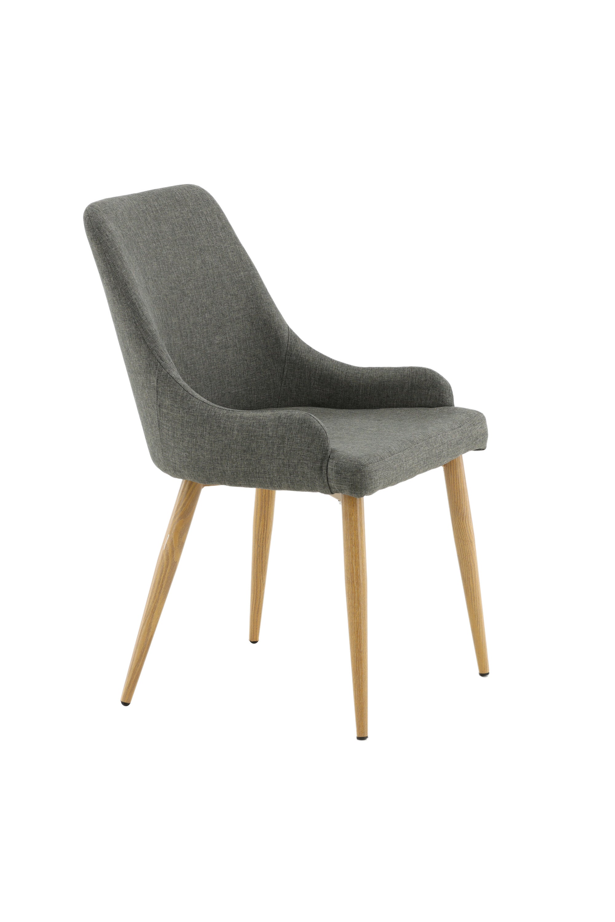 Plaza Stuhl in Dunkelgrau / Natur präsentiert im Onlineshop von KAQTU Design AG. Stuhl ist von Venture Home