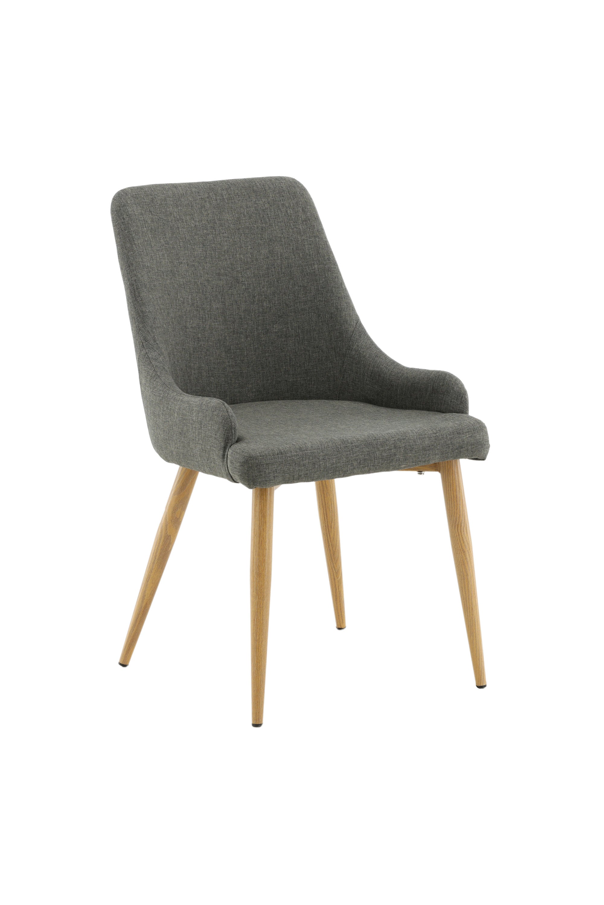 Plaza Stuhl in Dunkelgrau / Natur präsentiert im Onlineshop von KAQTU Design AG. Stuhl ist von Venture Home