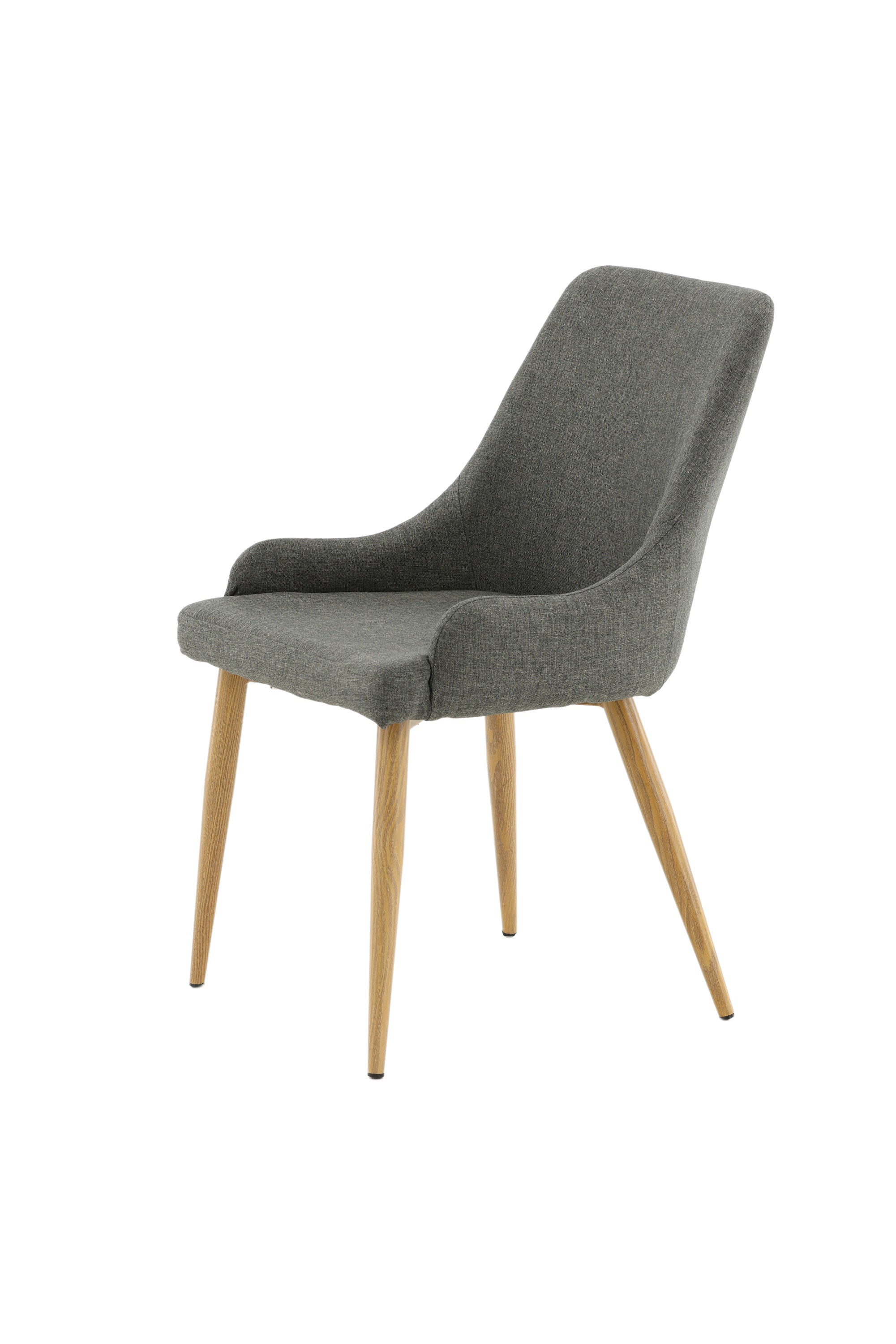 Plaza Stuhl in Dunkelgrau / Natur präsentiert im Onlineshop von KAQTU Design AG. Stuhl ist von Venture Home