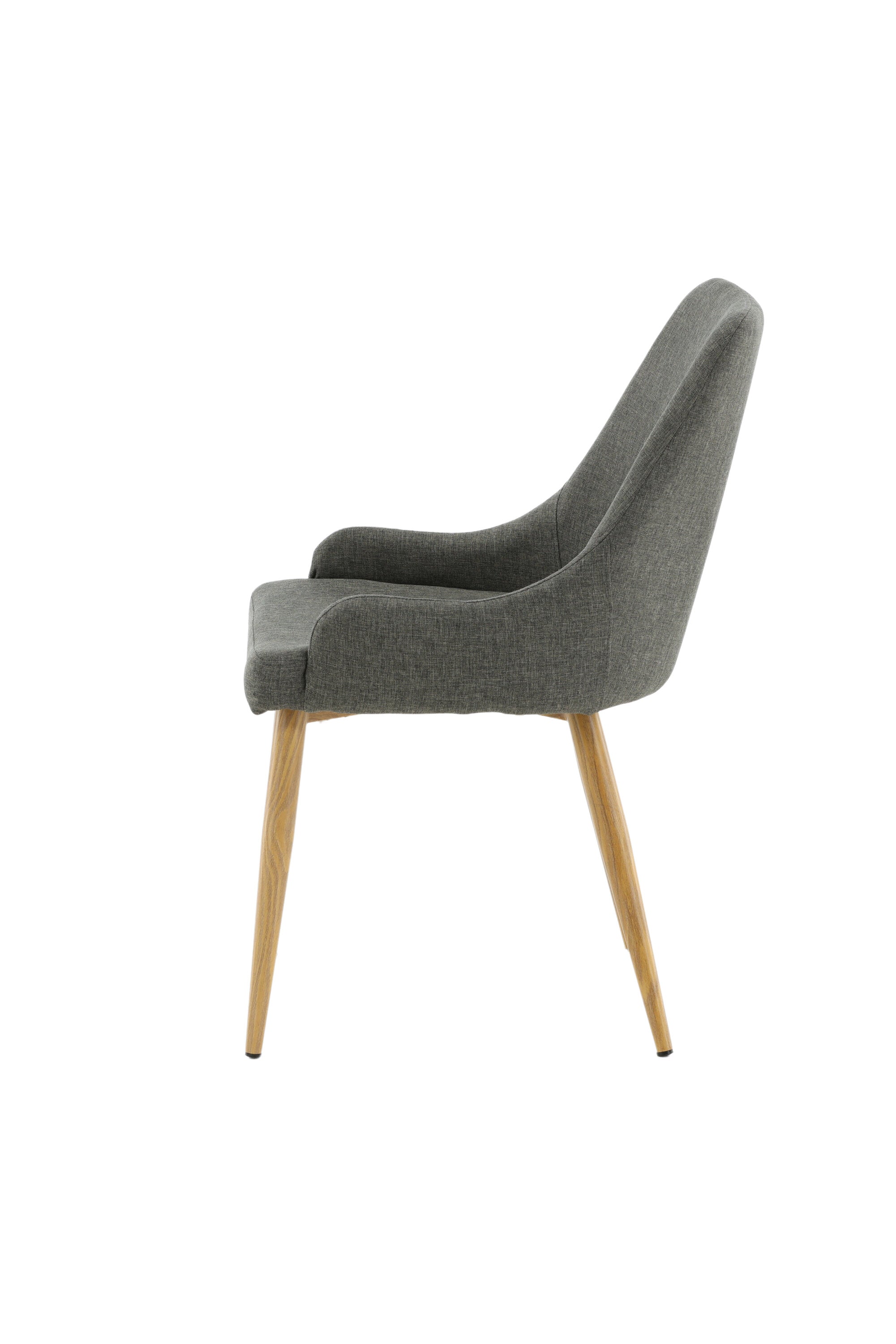 Plaza Stuhl in Dunkelgrau / Natur präsentiert im Onlineshop von KAQTU Design AG. Stuhl ist von Venture Home