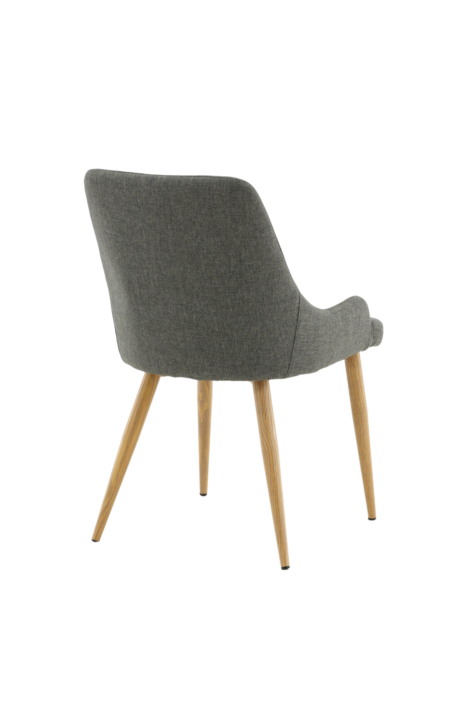 Plaza Stuhl in Dunkelgrau / Natur präsentiert im Onlineshop von KAQTU Design AG. Stuhl ist von Venture Home
