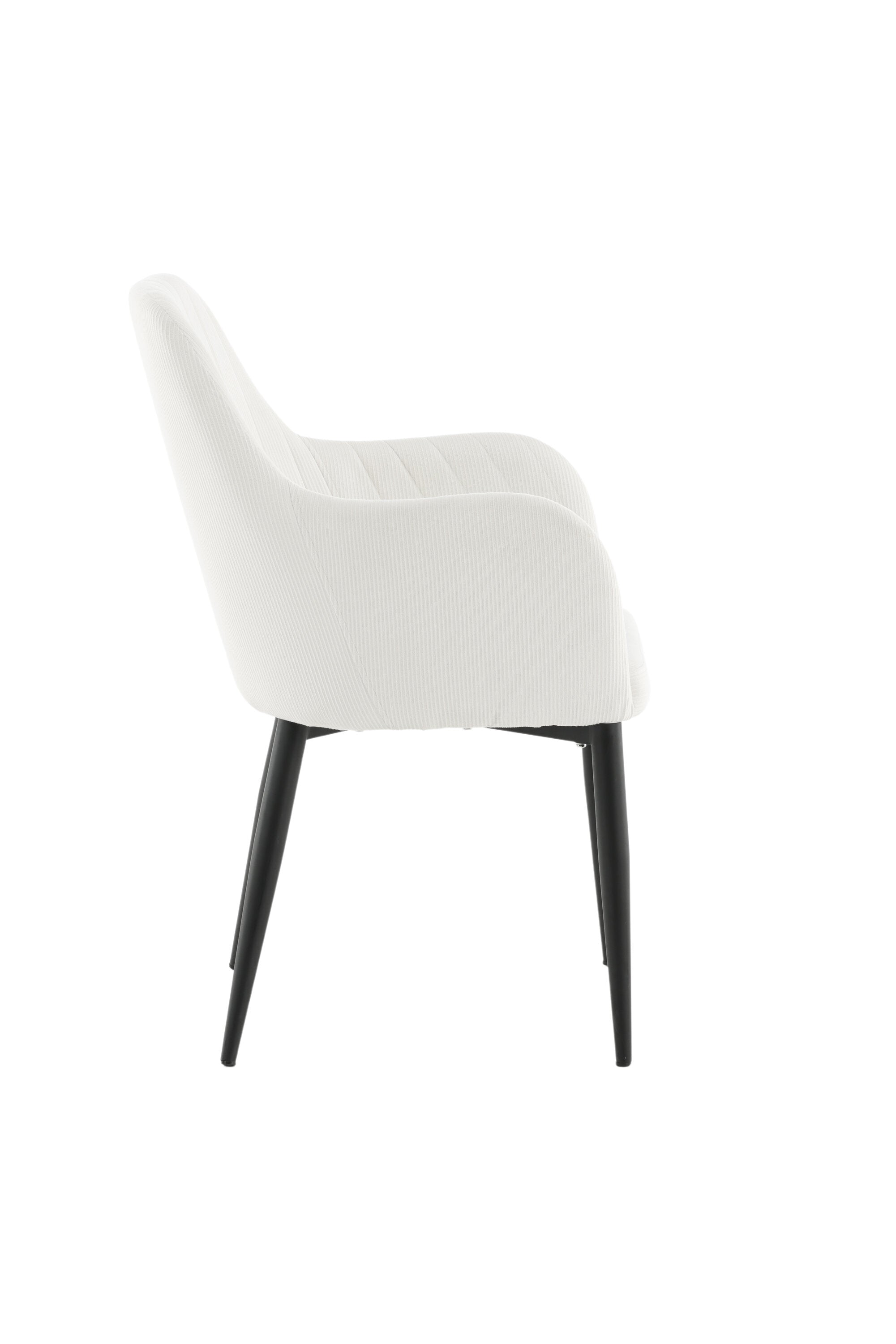 Comfort Stuhl in Weiss präsentiert im Onlineshop von KAQTU Design AG. Stuhl mit Armlehne ist von Venture Home