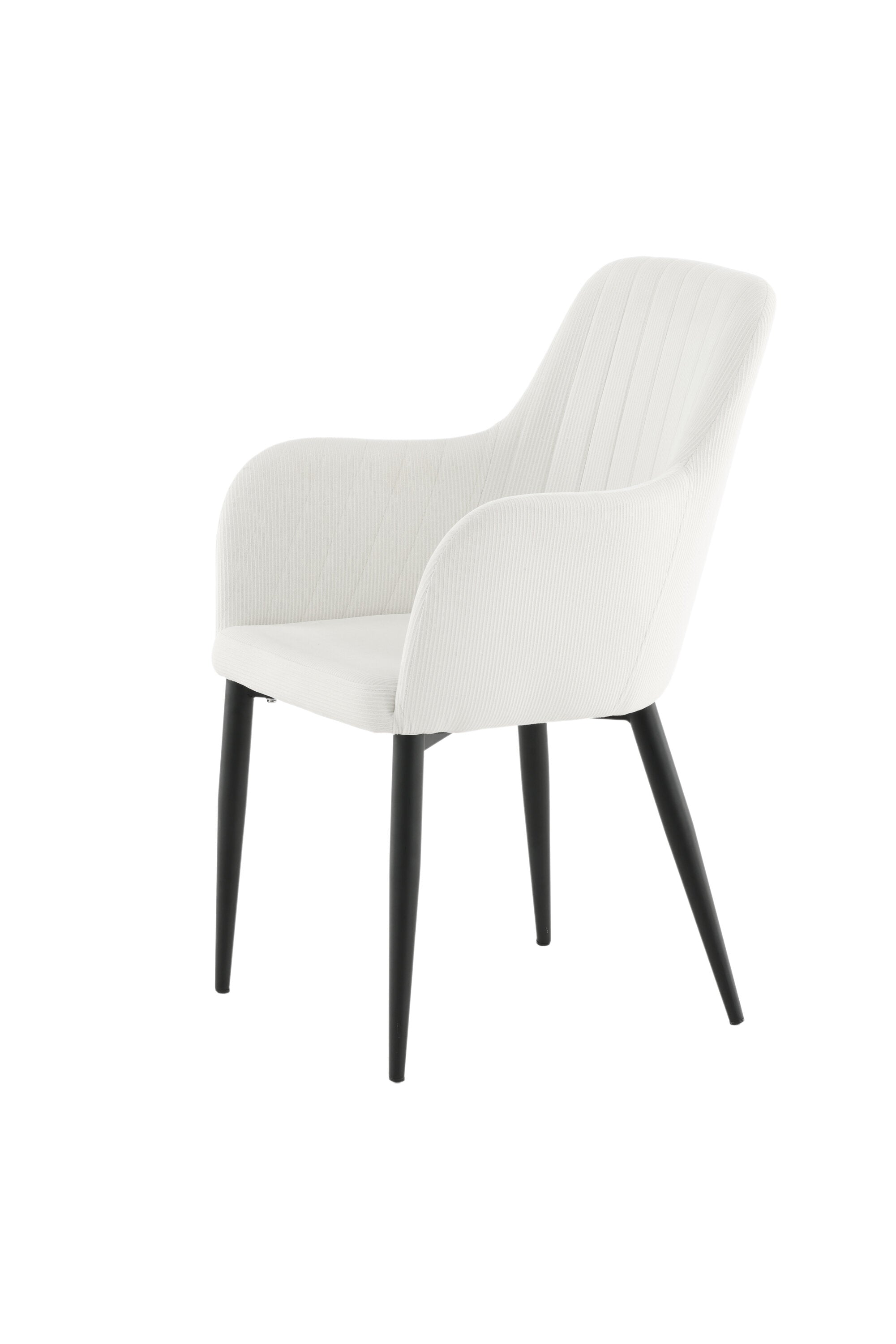 Comfort Stuhl in Weiss präsentiert im Onlineshop von KAQTU Design AG. Stuhl mit Armlehne ist von Venture Home