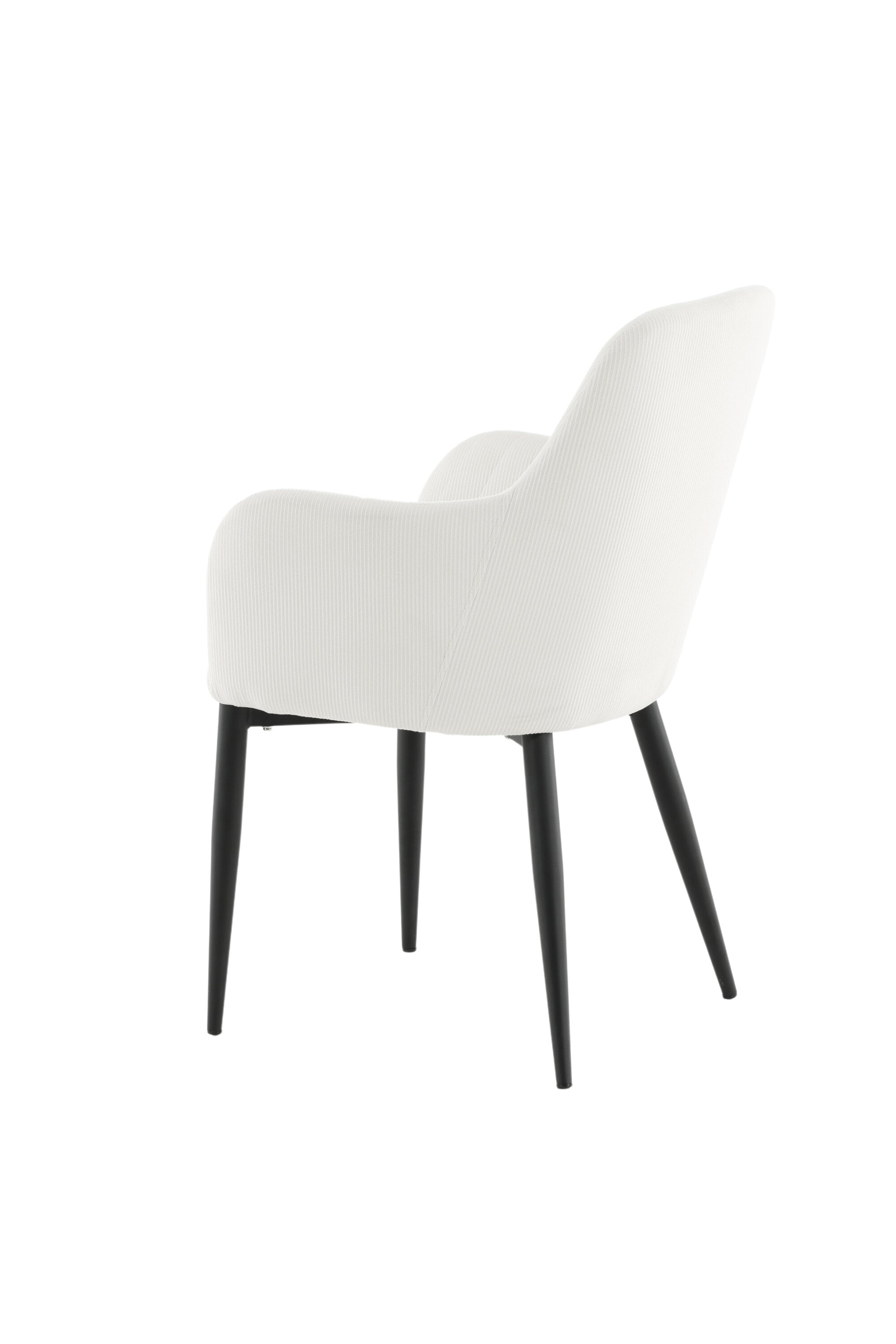 Comfort Stuhl in Weiss präsentiert im Onlineshop von KAQTU Design AG. Stuhl mit Armlehne ist von Venture Home