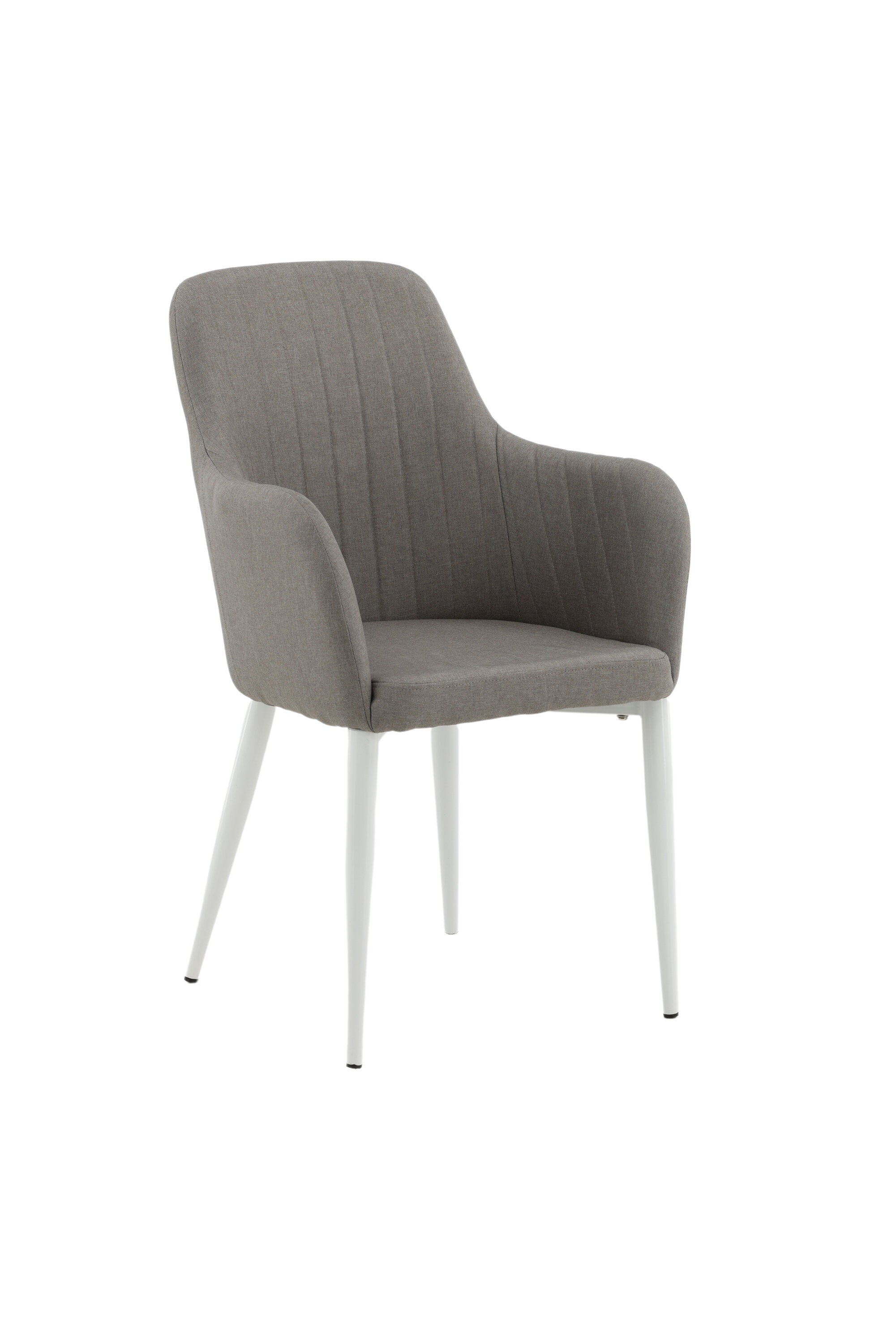 Comfort Stuhl in Grau/Weiss präsentiert im Onlineshop von KAQTU Design AG. Stuhl mit Armlehne ist von Venture Home