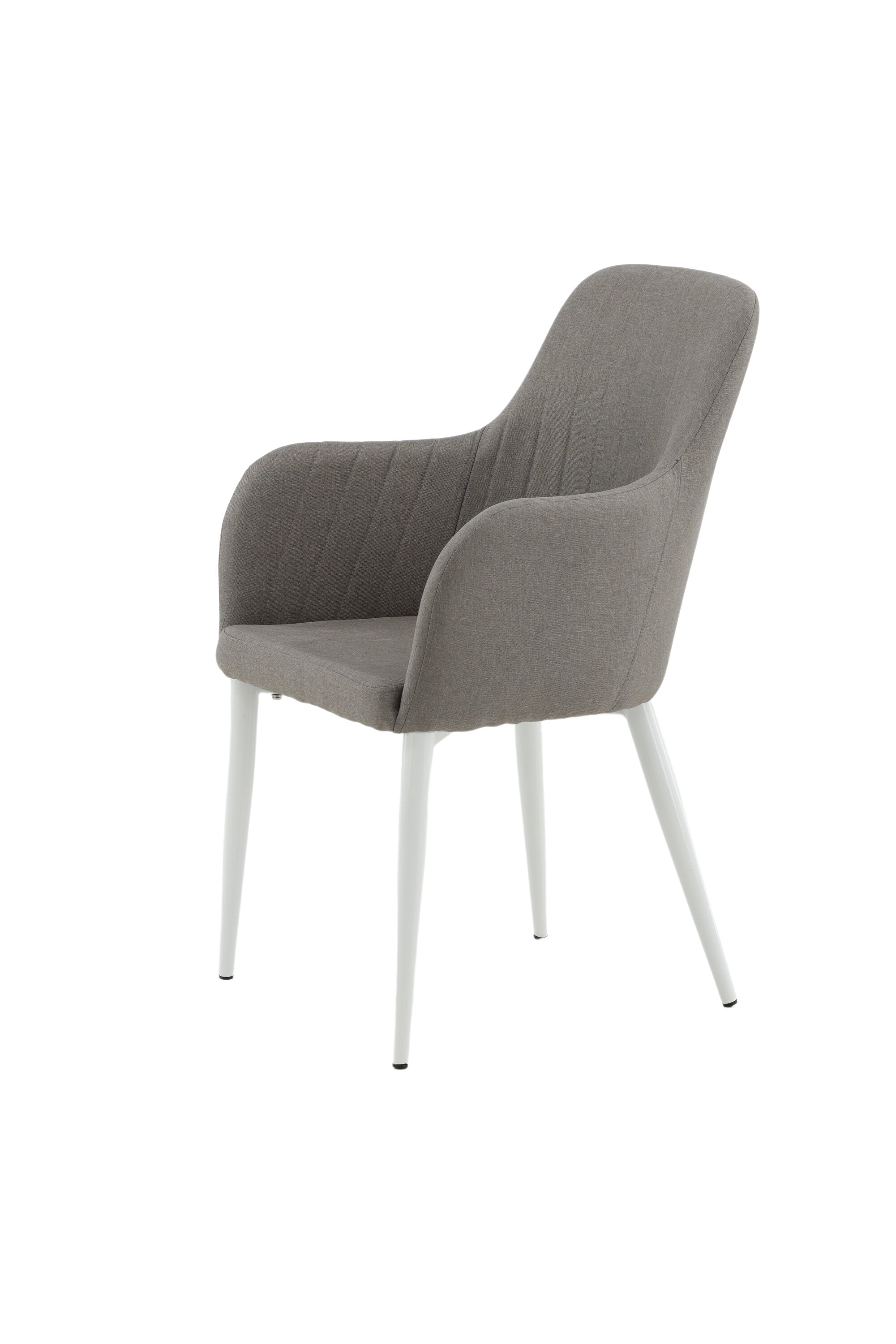 Comfort Stuhl in Grau/Weiss präsentiert im Onlineshop von KAQTU Design AG. Stuhl mit Armlehne ist von Venture Home