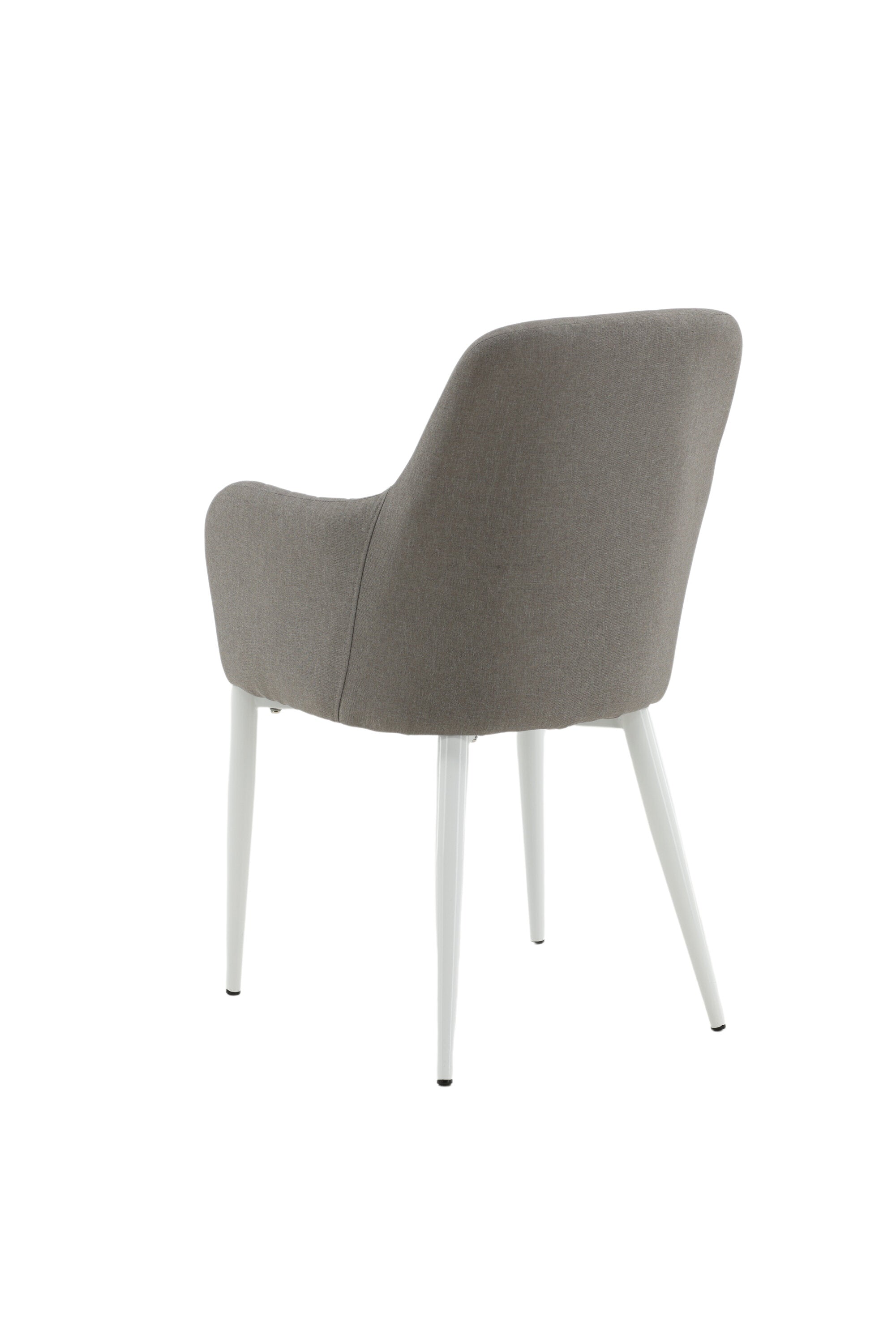 Comfort Stuhl in Grau/Weiss präsentiert im Onlineshop von KAQTU Design AG. Stuhl mit Armlehne ist von Venture Home