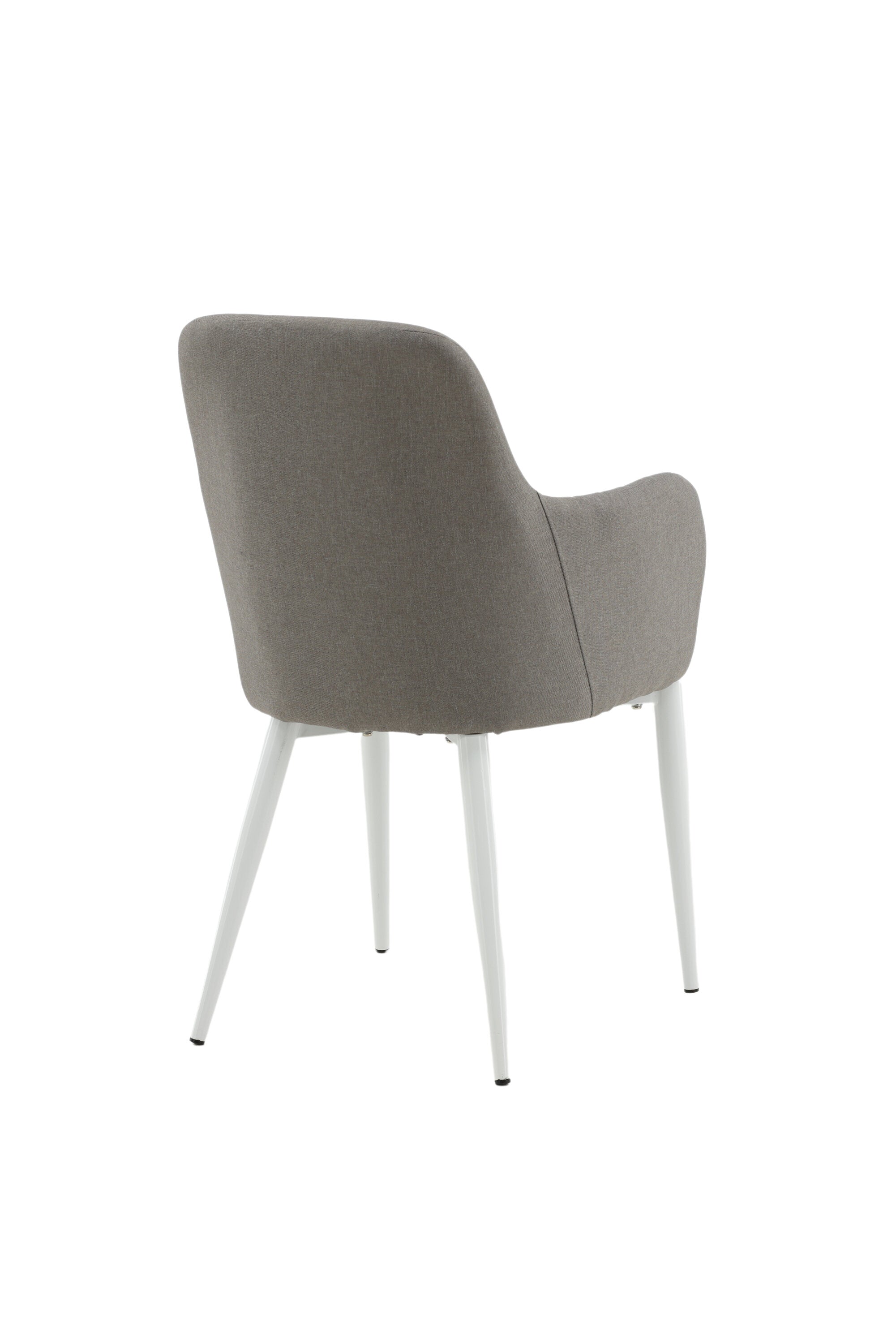 Comfort Stuhl in Grau/Weiss präsentiert im Onlineshop von KAQTU Design AG. Stuhl mit Armlehne ist von Venture Home