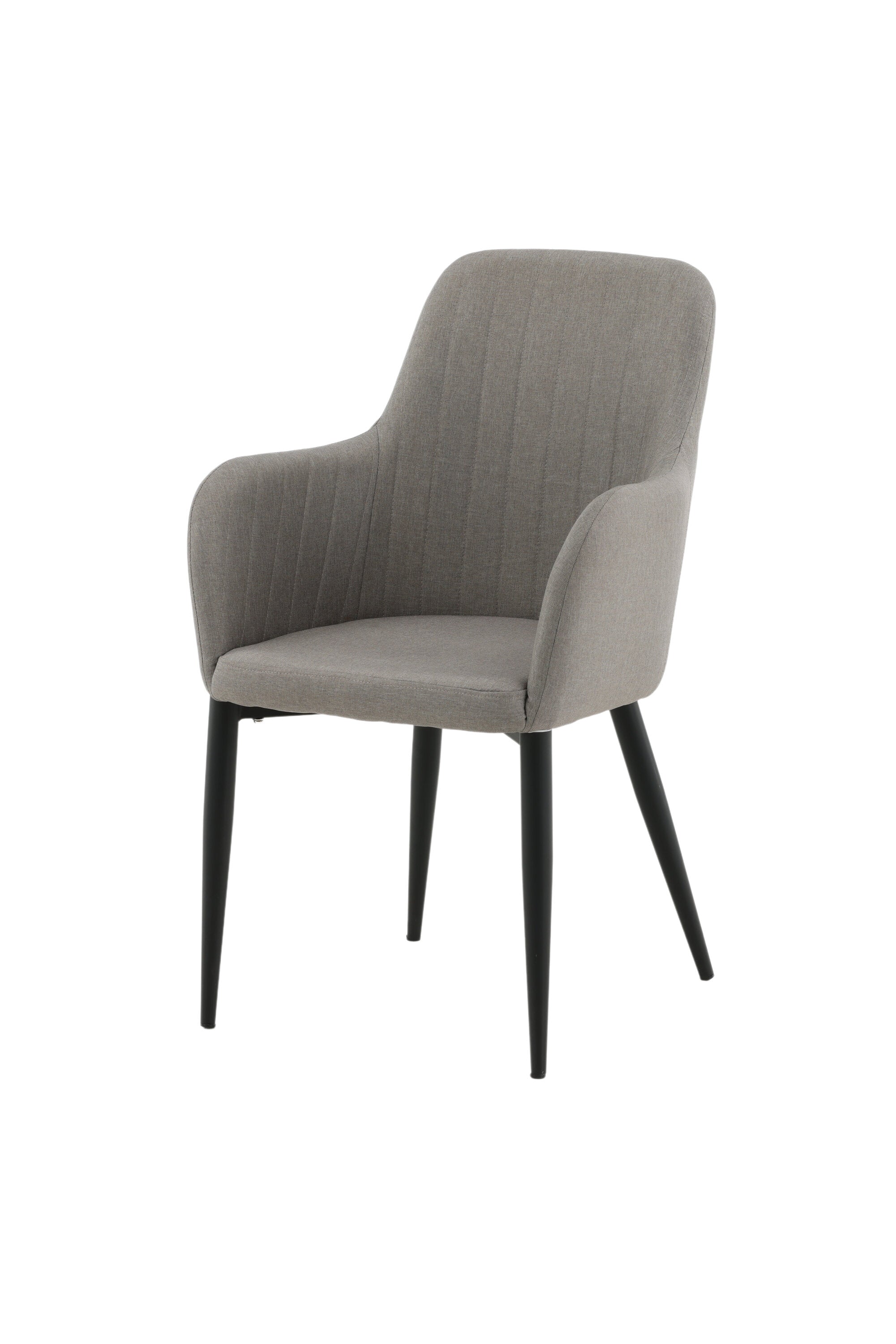 Comfort Stuhl in Grau/Schwarz präsentiert im Onlineshop von KAQTU Design AG. Stuhl mit Armlehne ist von Venture Home