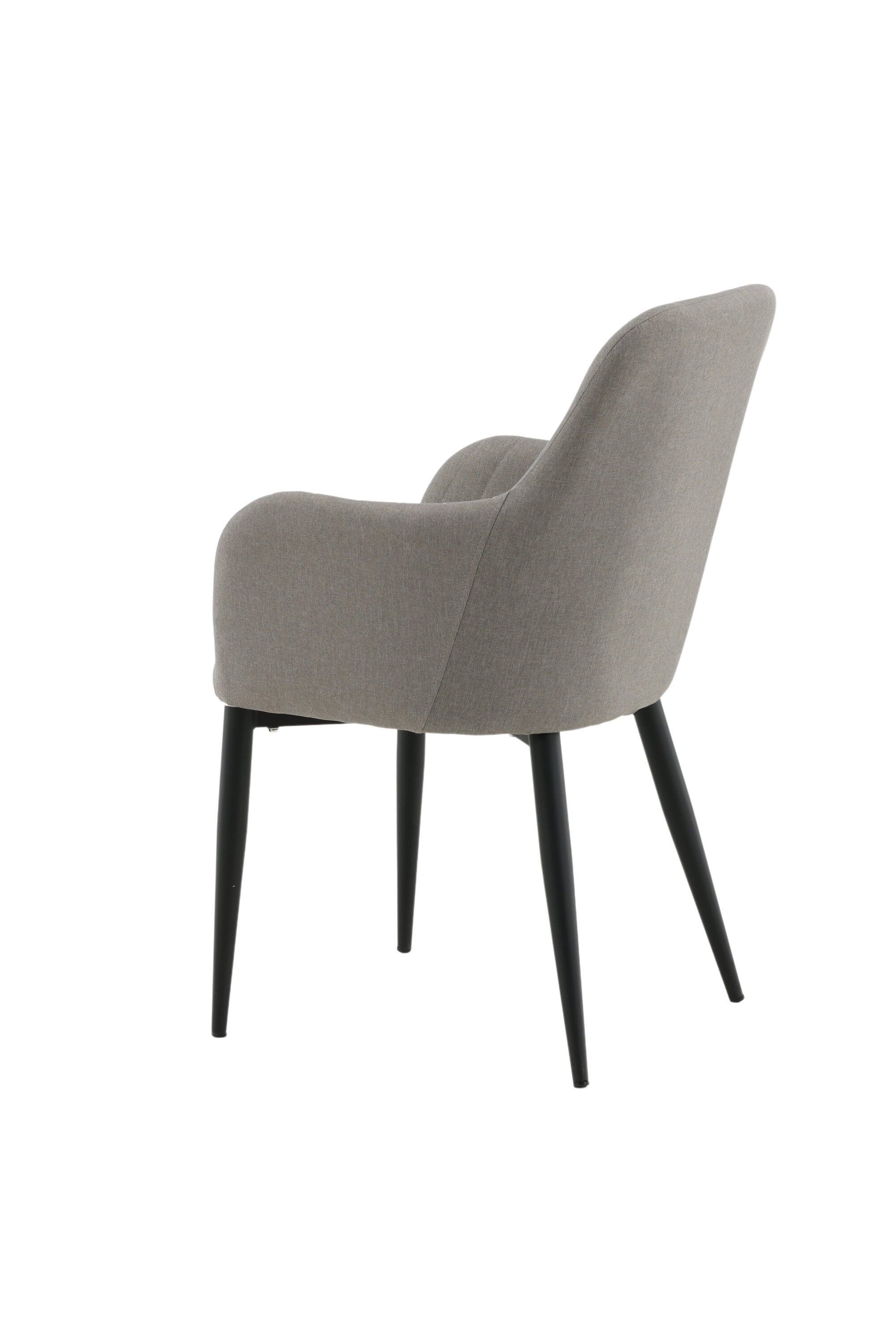 Comfort Stuhl in Grau/Schwarz präsentiert im Onlineshop von KAQTU Design AG. Stuhl mit Armlehne ist von Venture Home