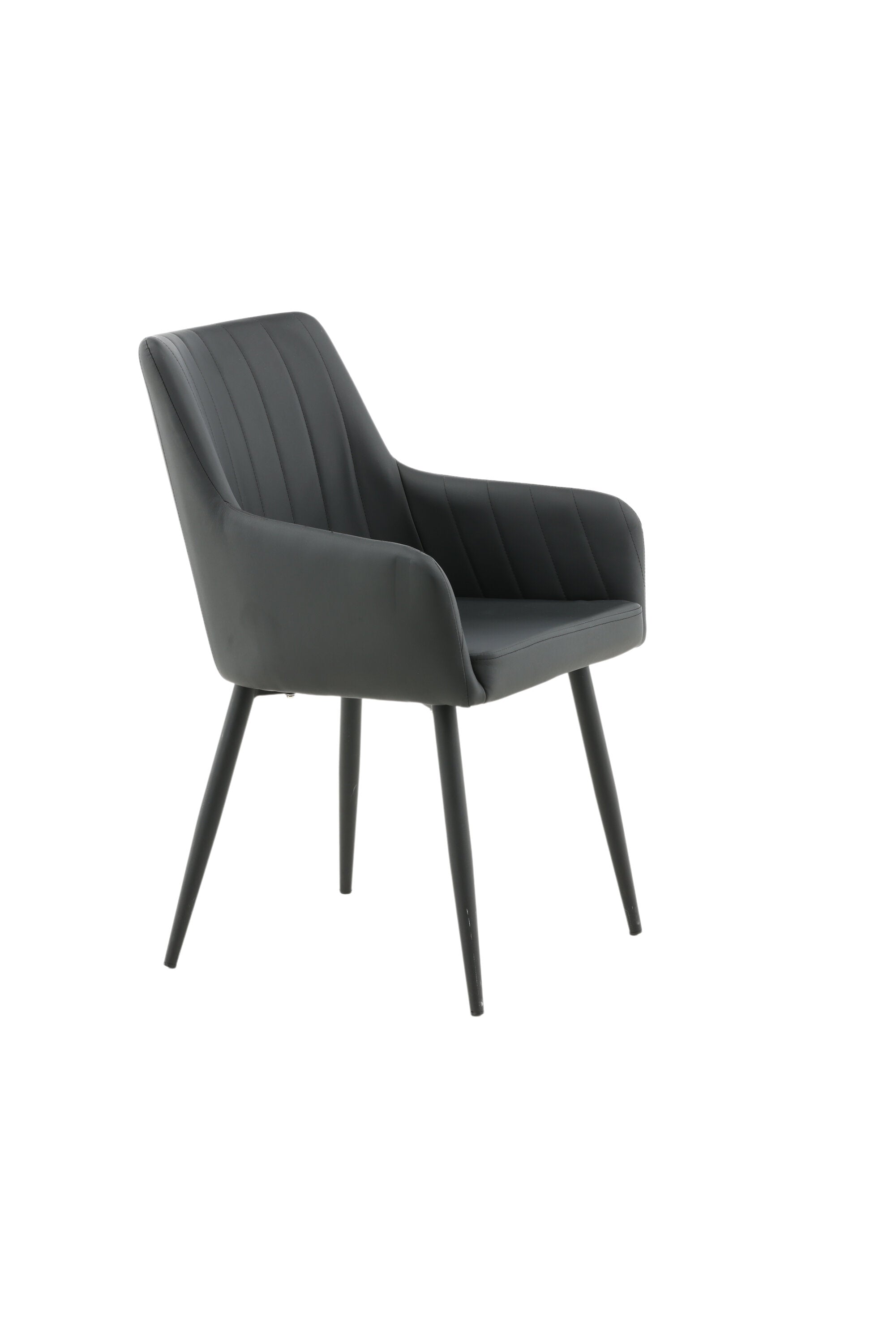 Comfort Stuhl in Schwarz präsentiert im Onlineshop von KAQTU Design AG. Stuhl mit Armlehne ist von Venture Home
