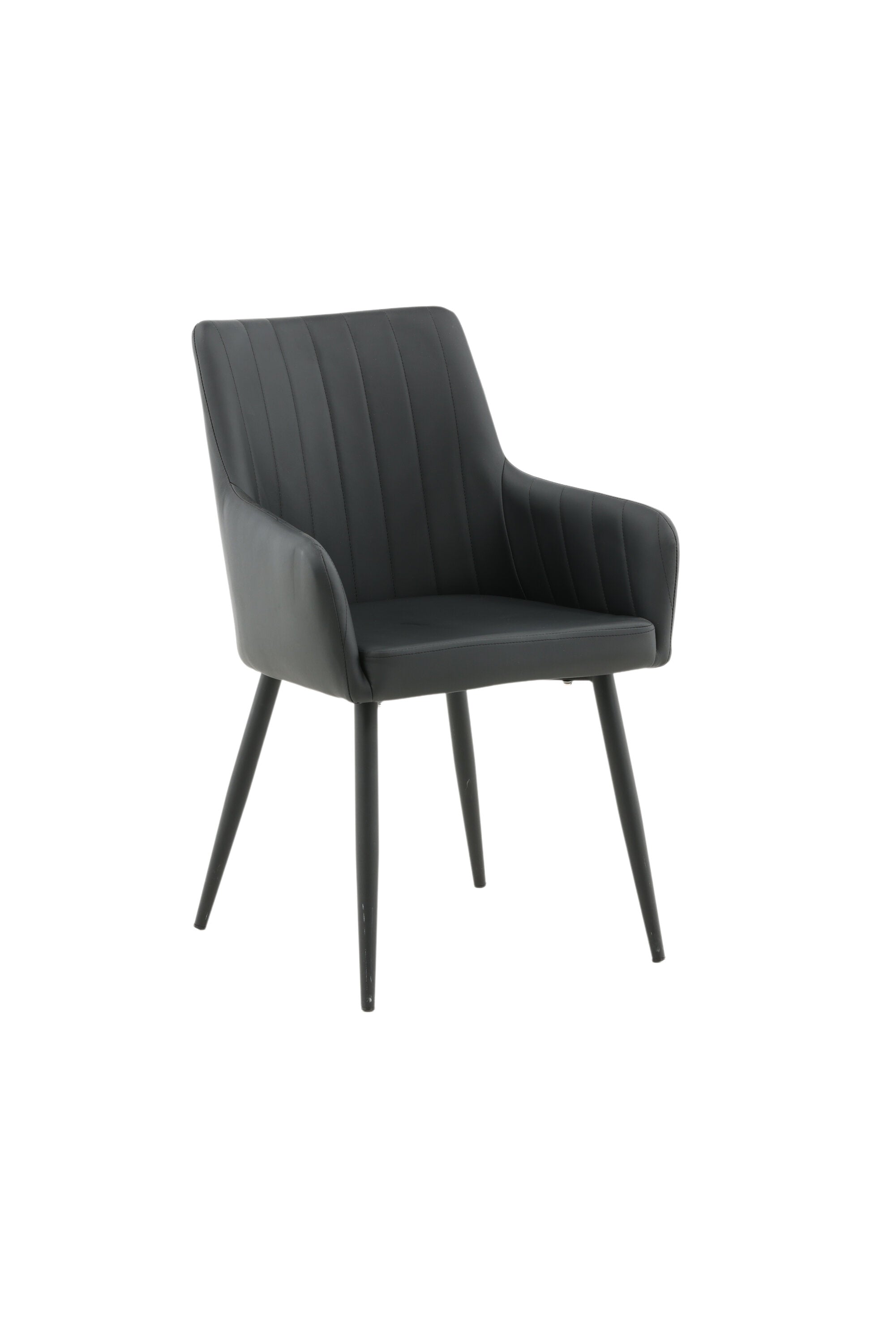 Comfort Stuhl in Schwarz präsentiert im Onlineshop von KAQTU Design AG. Stuhl mit Armlehne ist von Venture Home