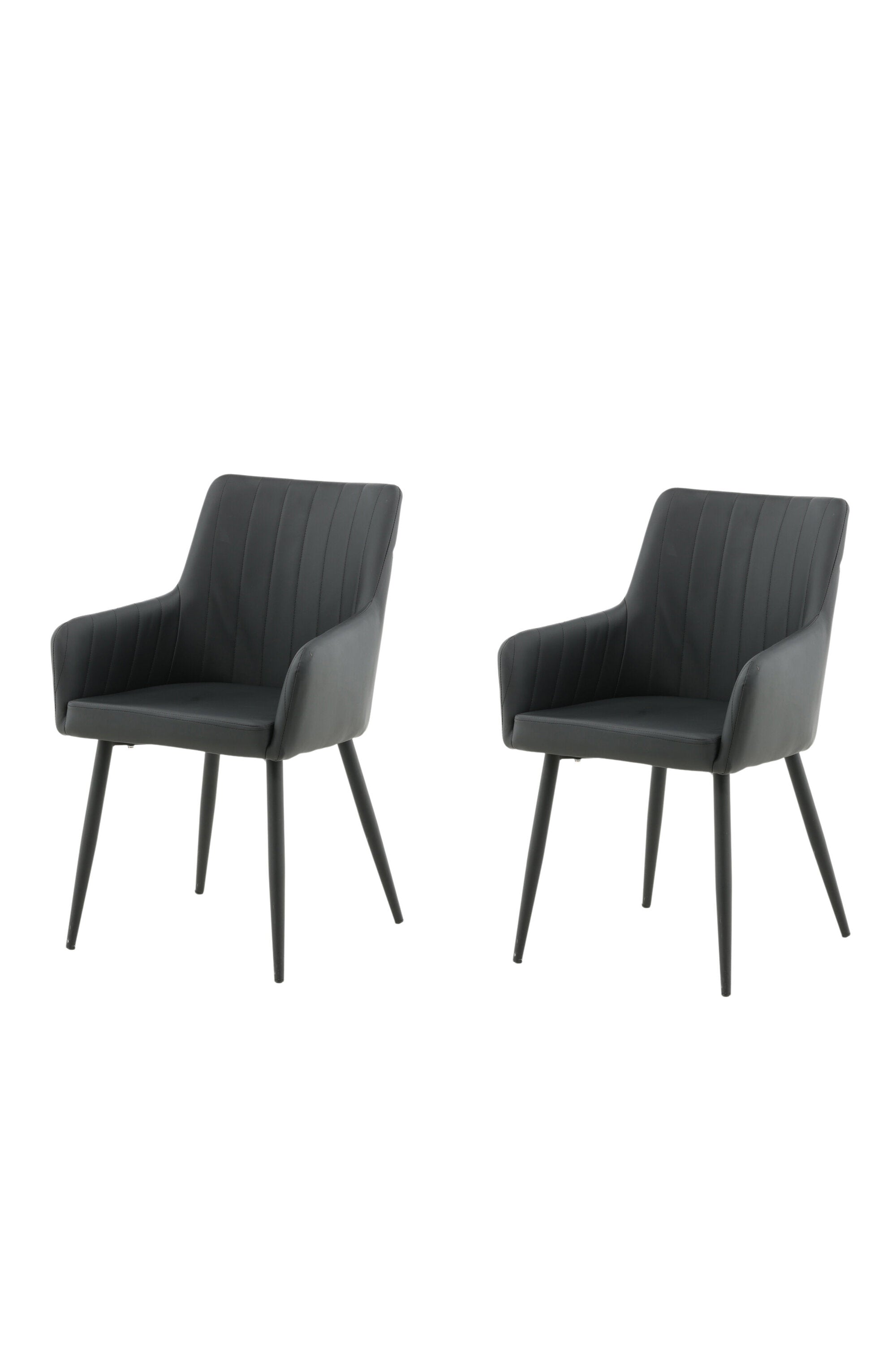 Comfort Stuhl in Schwarz präsentiert im Onlineshop von KAQTU Design AG. Stuhl mit Armlehne ist von Venture Home