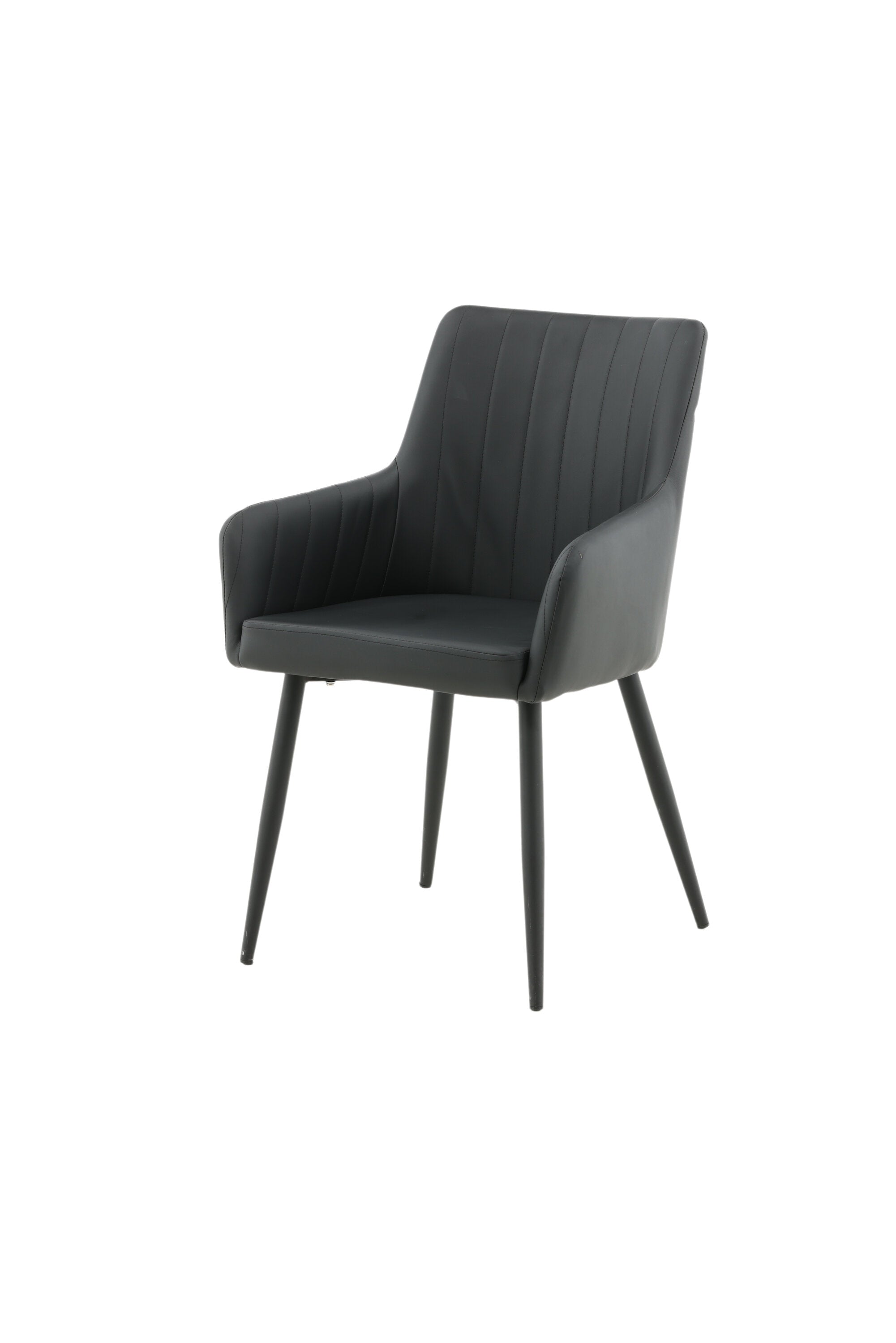 Comfort Stuhl in Schwarz präsentiert im Onlineshop von KAQTU Design AG. Stuhl mit Armlehne ist von Venture Home