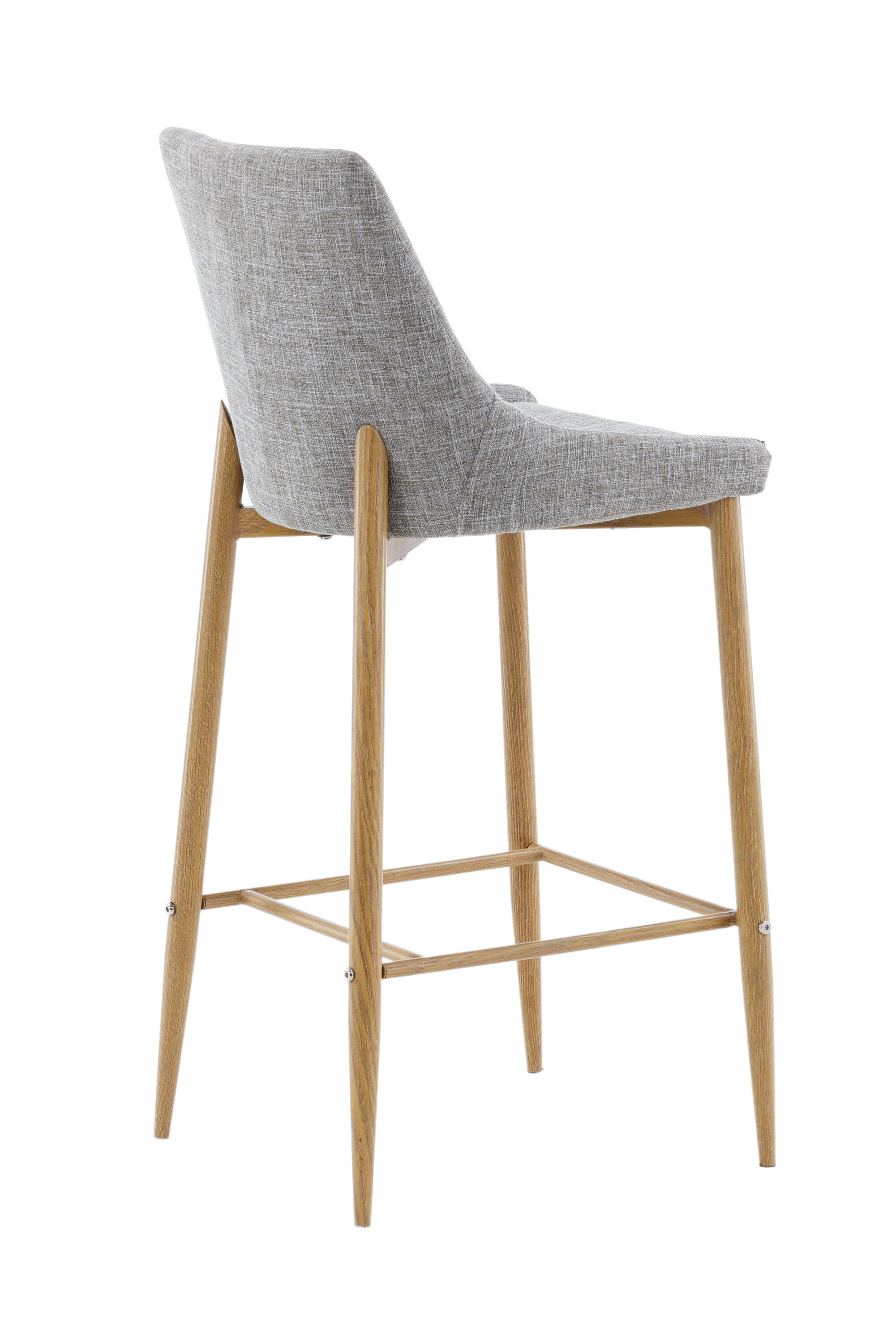 Plaza Barstuhl in Hellgrau präsentiert im Onlineshop von KAQTU Design AG. Barstuhl ist von Venture Home
