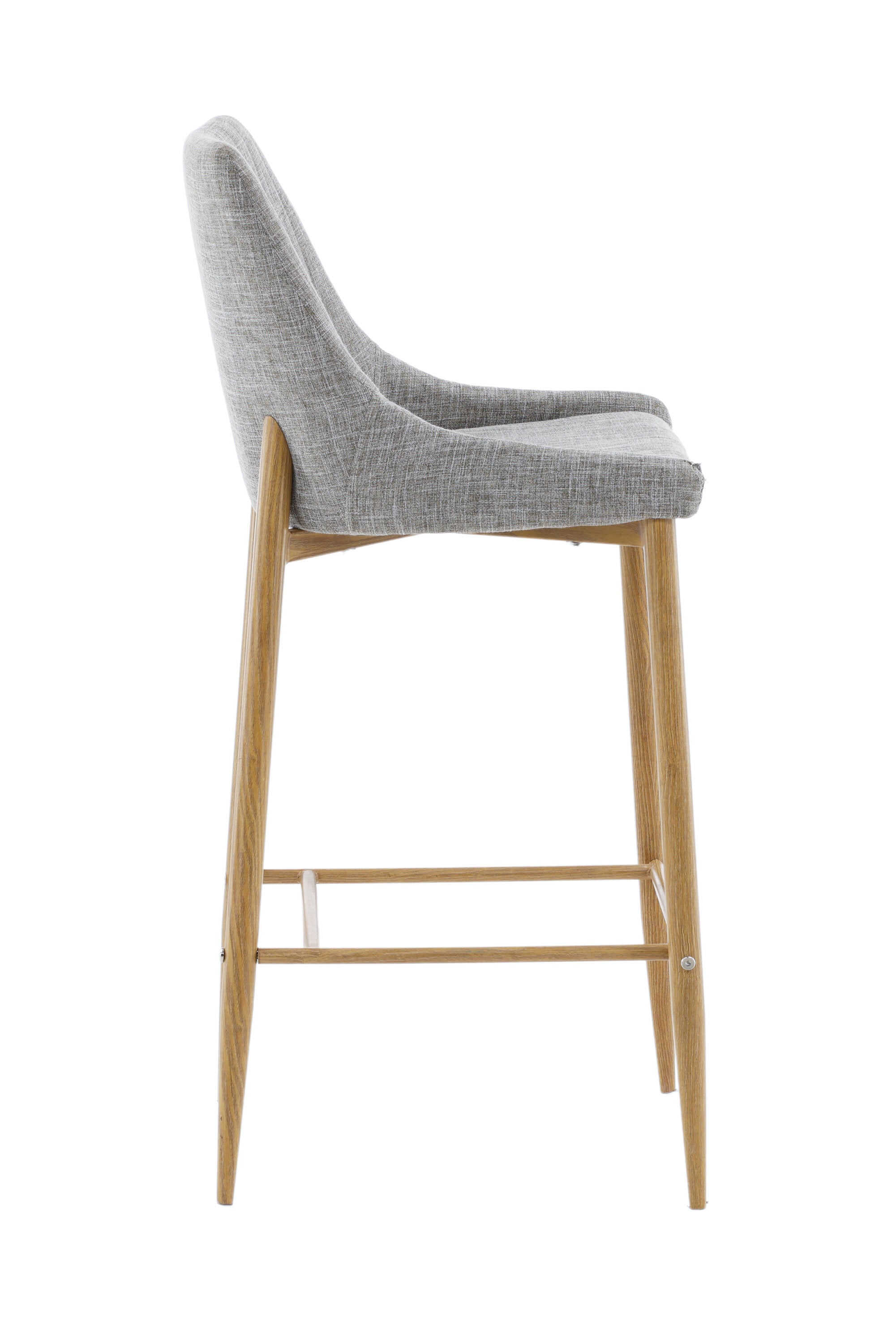 Plaza Barstuhl in Hellgrau präsentiert im Onlineshop von KAQTU Design AG. Barstuhl ist von Venture Home