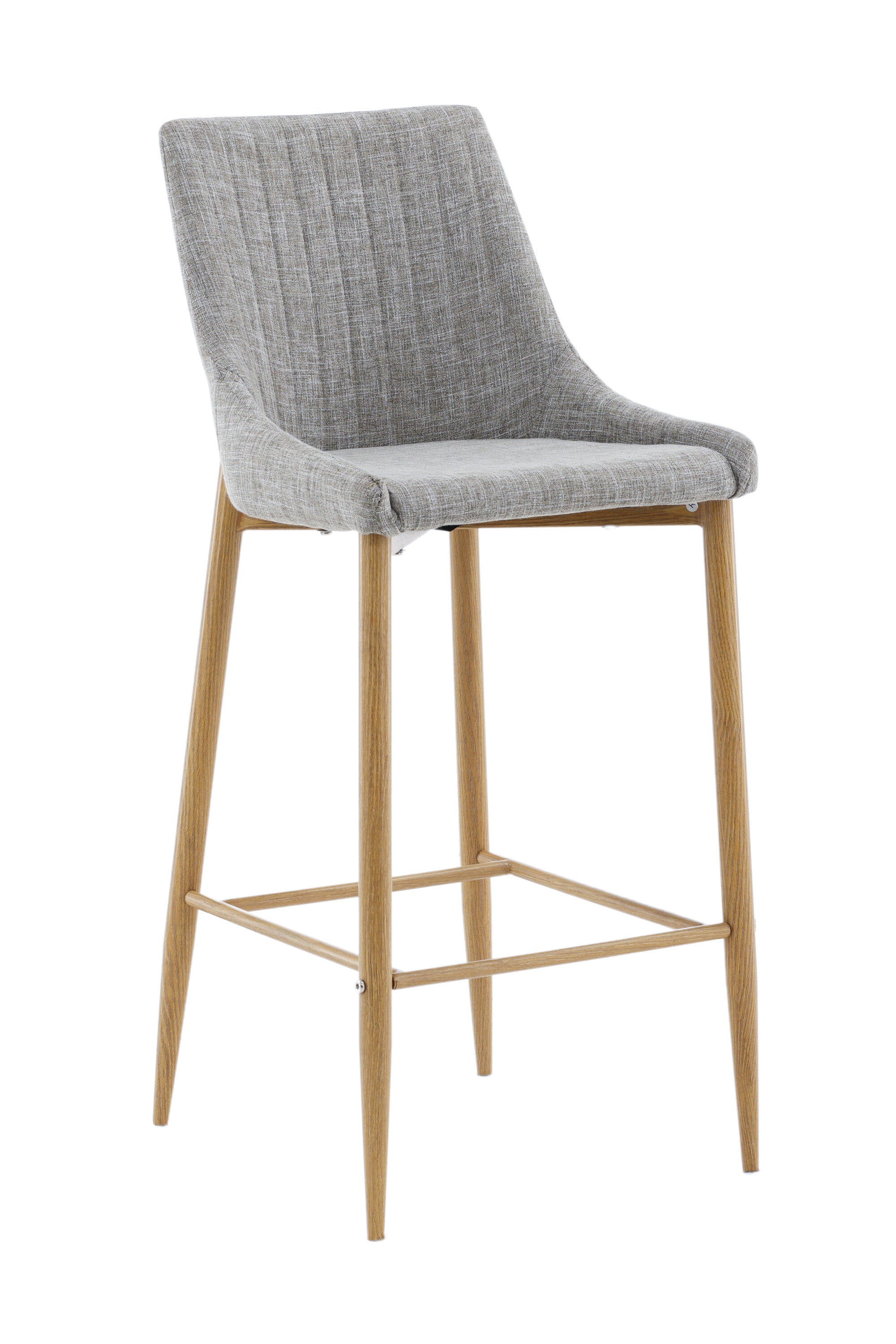 Plaza Barstuhl in Hellgrau präsentiert im Onlineshop von KAQTU Design AG. Barstuhl ist von Venture Home