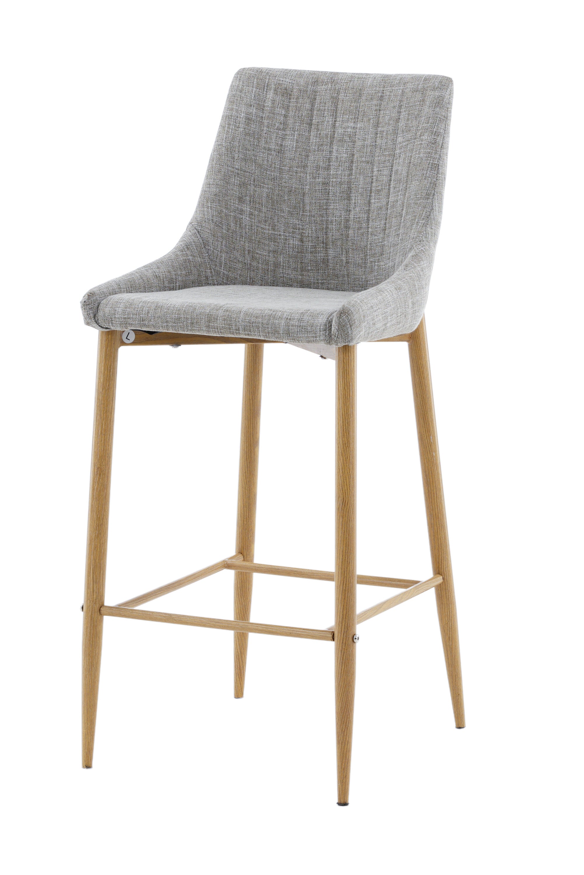 Plaza Barstuhl in Hellgrau präsentiert im Onlineshop von KAQTU Design AG. Barstuhl ist von Venture Home
