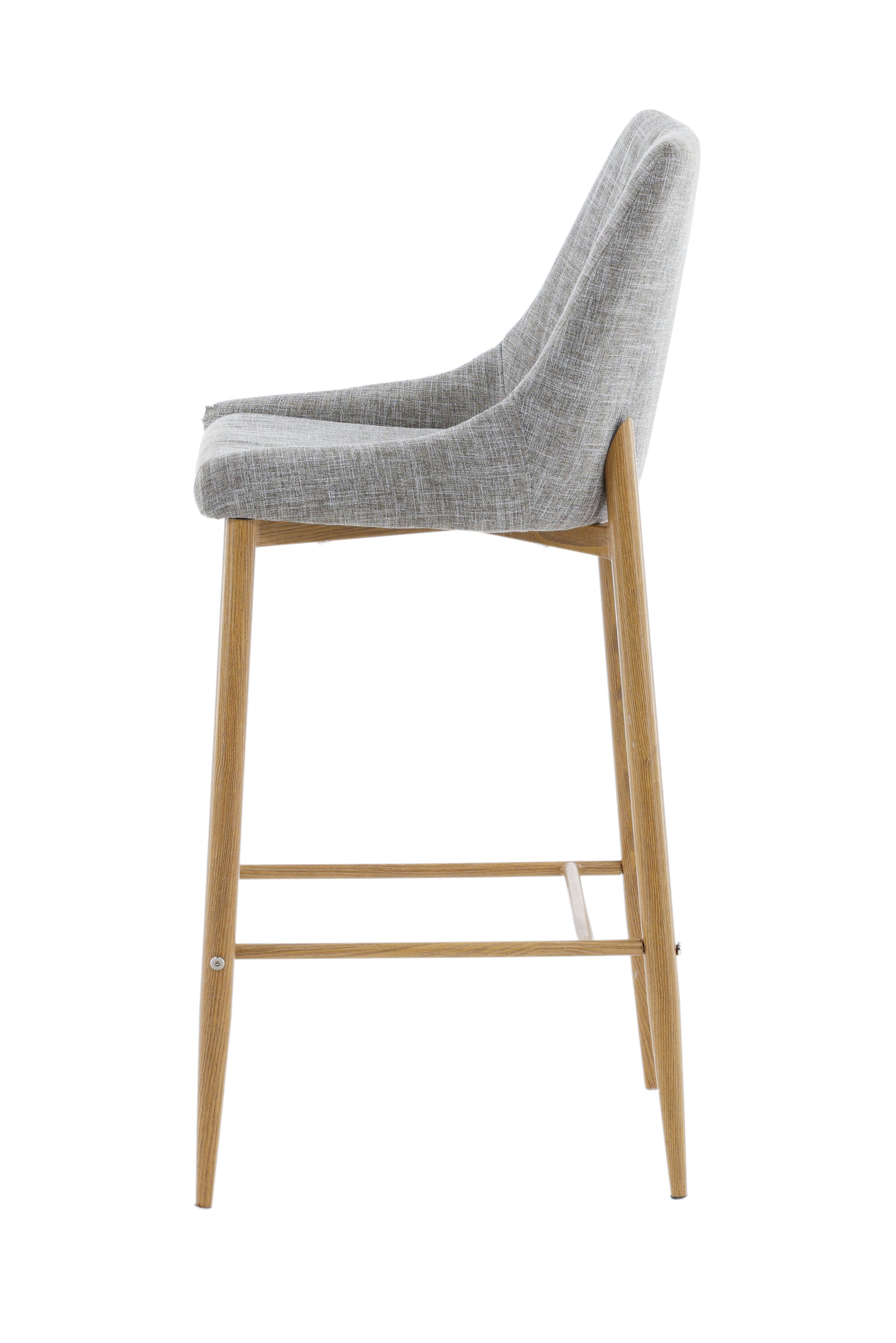 Plaza Barstuhl in Hellgrau präsentiert im Onlineshop von KAQTU Design AG. Barstuhl ist von Venture Home