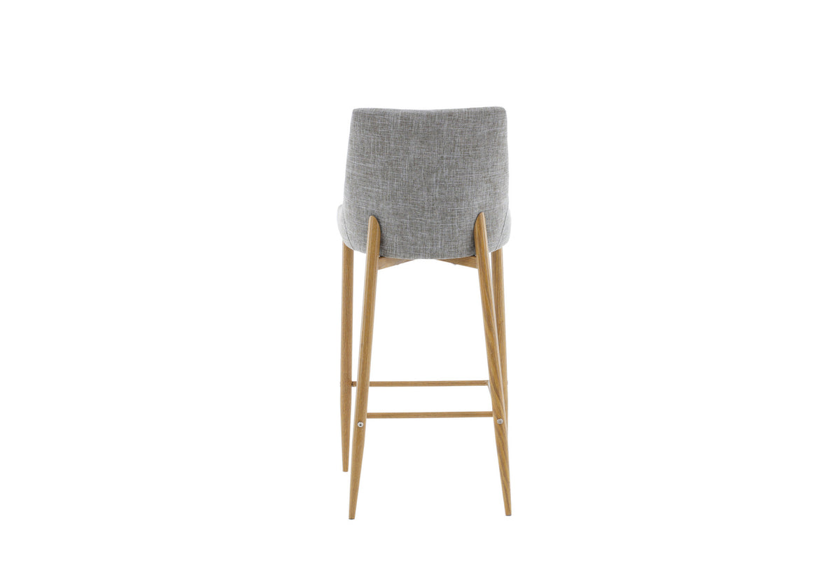 Plaza Barstuhl in Hellgrau präsentiert im Onlineshop von KAQTU Design AG. Barstuhl ist von Venture Home