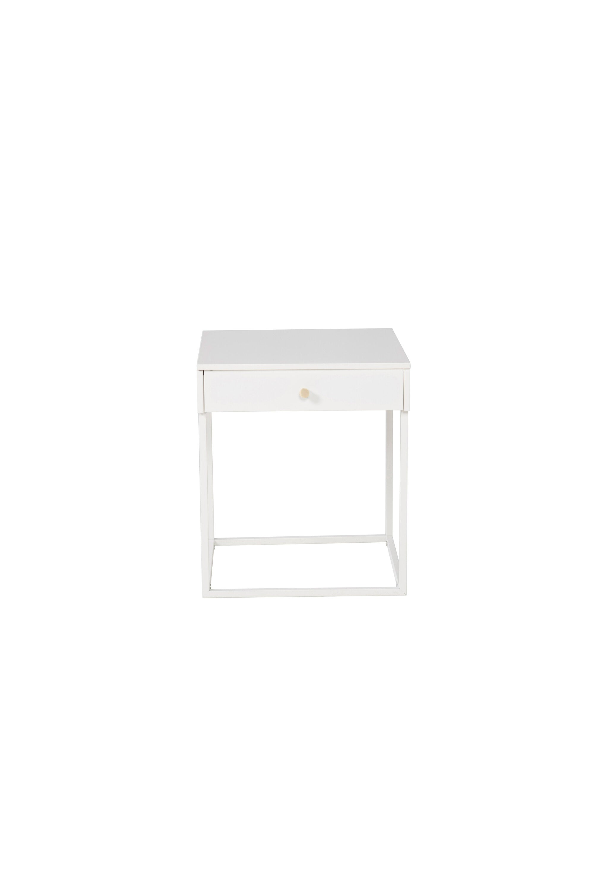 Bakal Beistelltisch in Weiss präsentiert im Onlineshop von KAQTU Design AG. Nachttisch ist von Venture Home