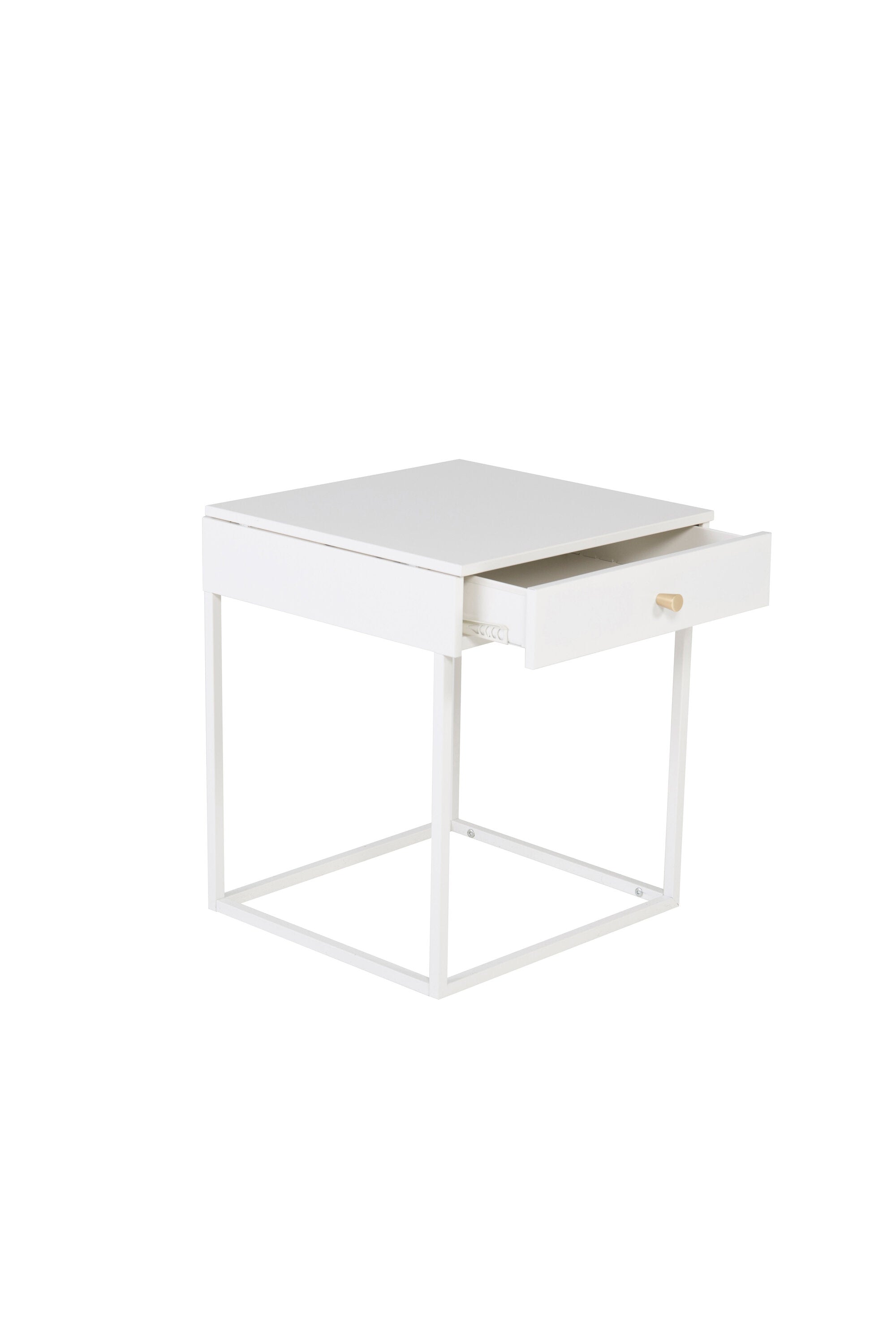 Bakal Beistelltisch in Weiss präsentiert im Onlineshop von KAQTU Design AG. Nachttisch ist von Venture Home