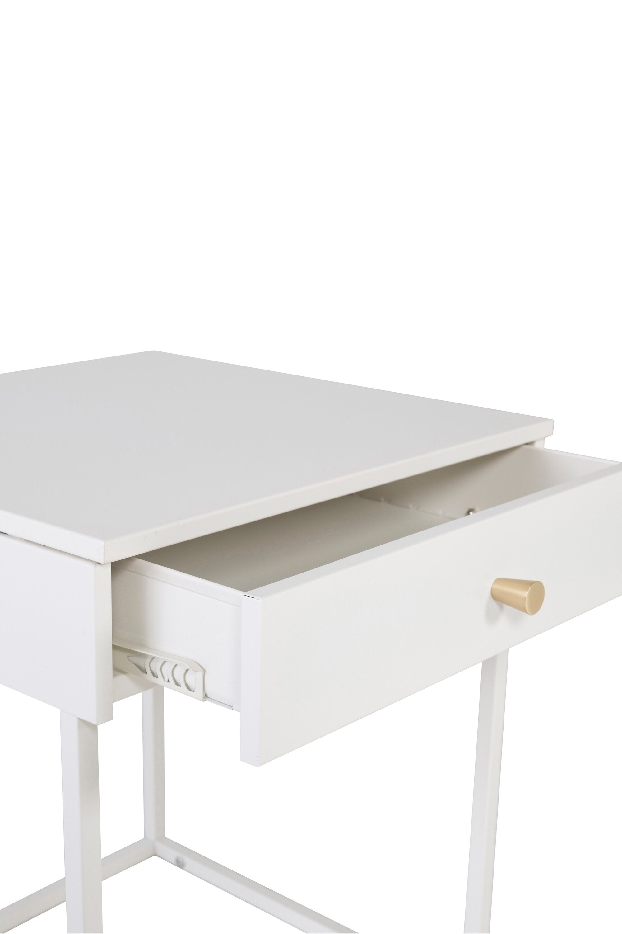 Bakal Beistelltisch in Weiss präsentiert im Onlineshop von KAQTU Design AG. Nachttisch ist von Venture Home