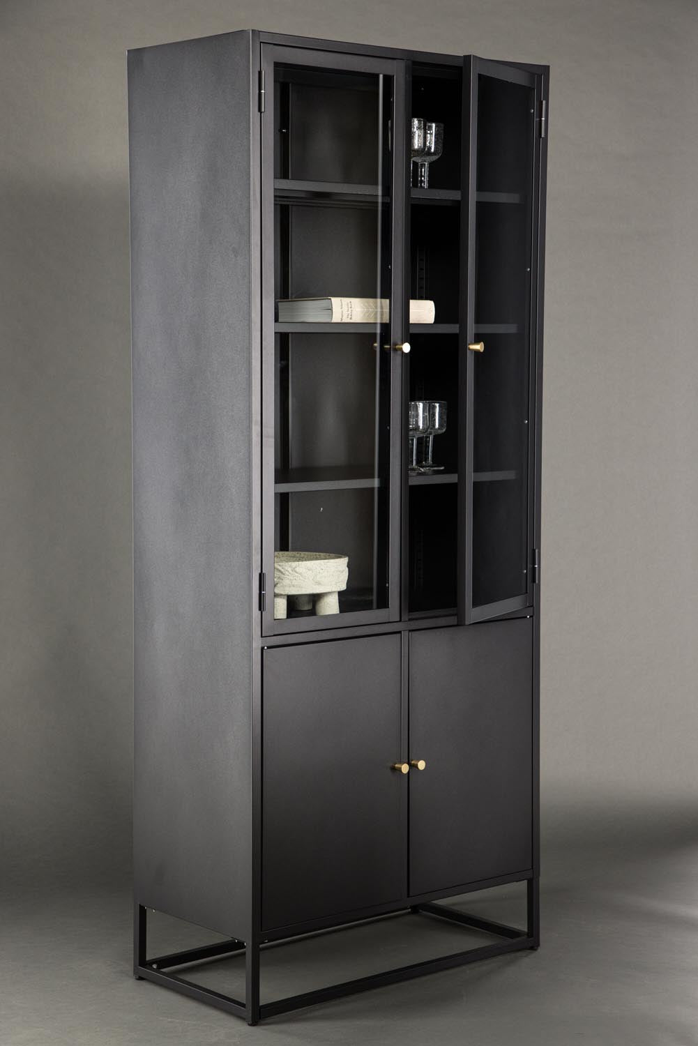 Bakal Cabinet in Schwarz präsentiert im Onlineshop von KAQTU Design AG. Cabinet ist von Venture Home